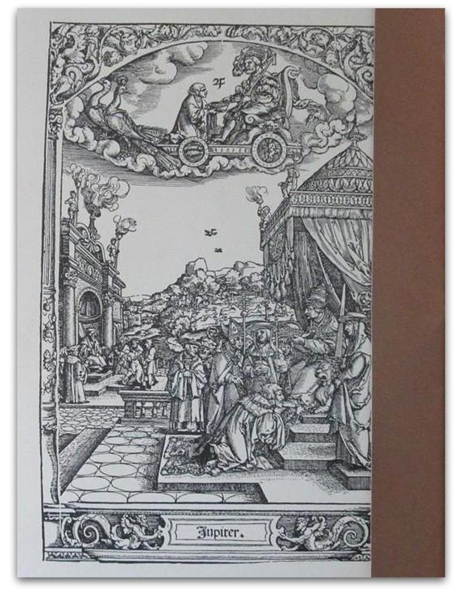 [Hans Sebald Beham] - Saturnus [Set of 7 woodcut reproductions]