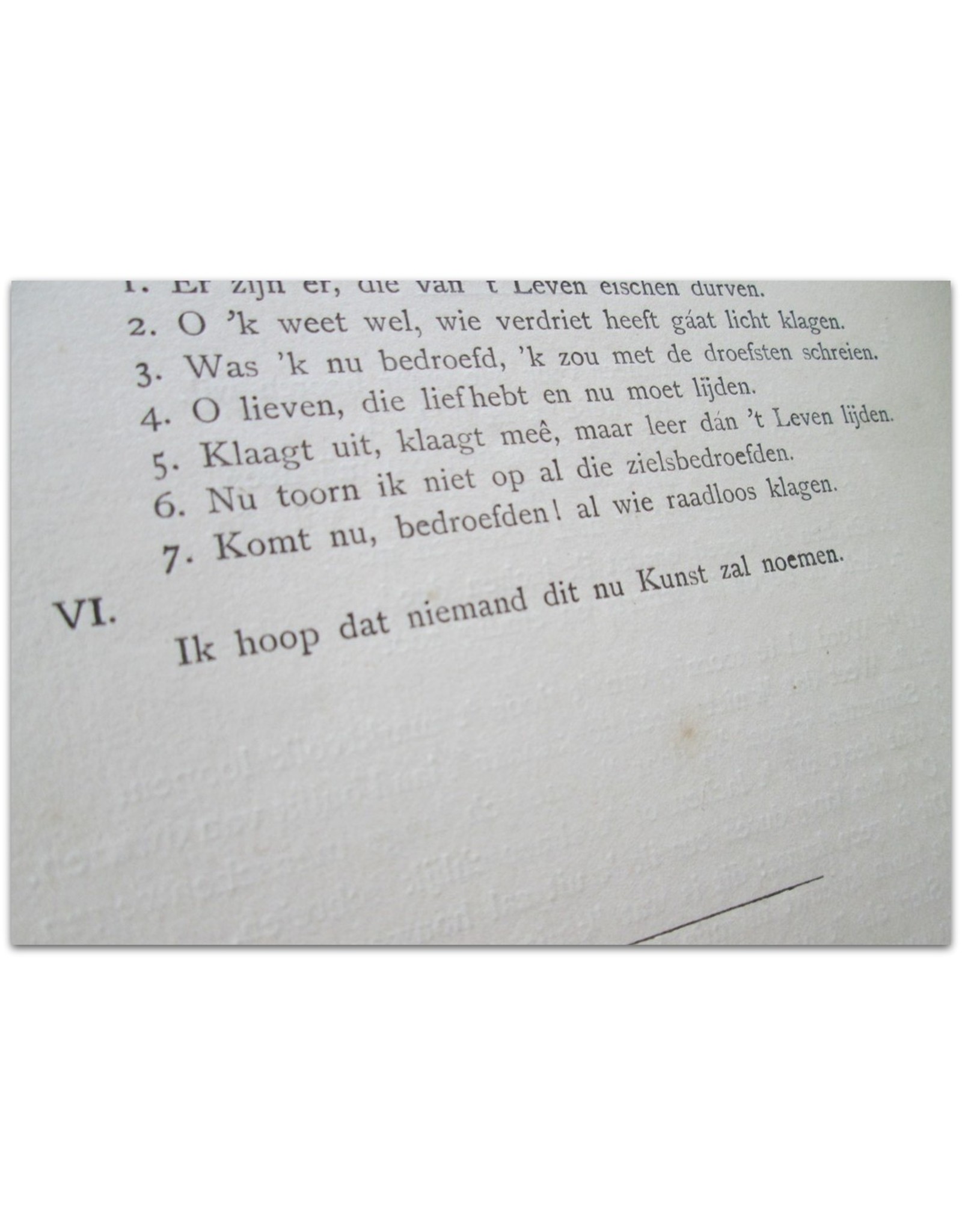 Albert Verwey - Van het leven: Een gedicht in sonnetten