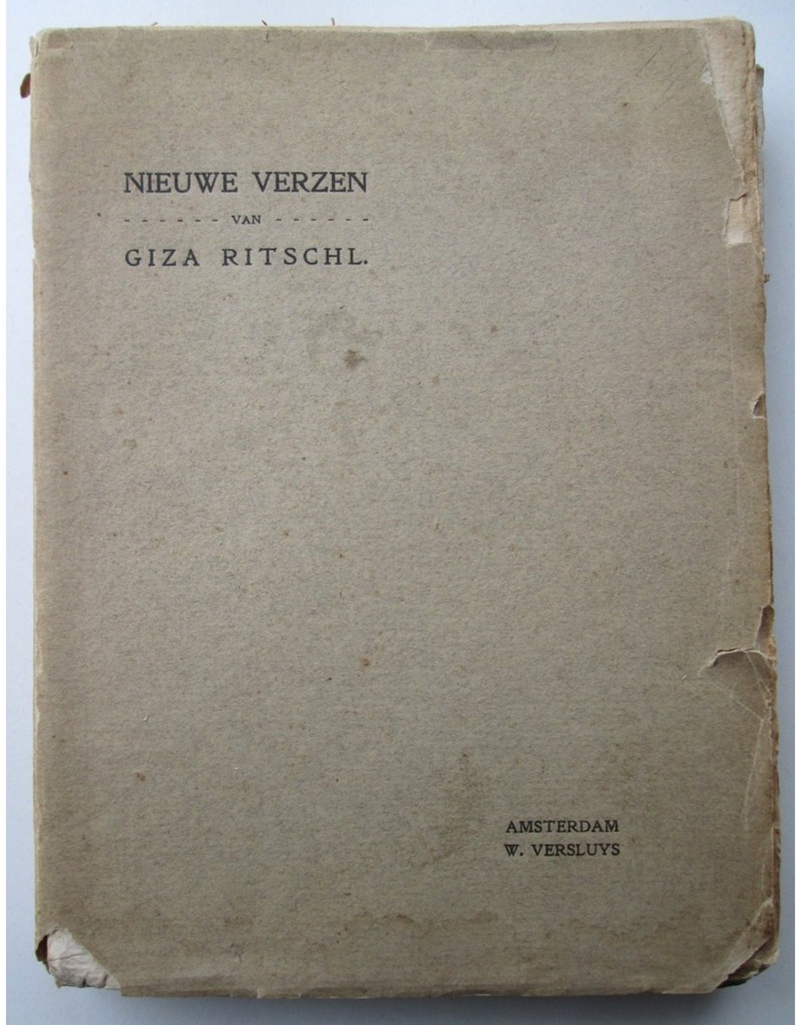 Giza Ritschl - Nieuwe Verzen