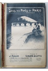 Harry Fragson - Si tu veux...Marguerite [Convolute with Art Nouveau sheet music of French Chansons]