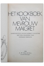 Robert Courtine - Het kookboek van mevrouw Maigret. Met een inleiding van Georges Simenon