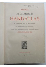 A. Scobel - Andrees Allgemeiner Handatlas in 139 Haupt- und 161 Nebenkarten / Jubiläumsausgabe.