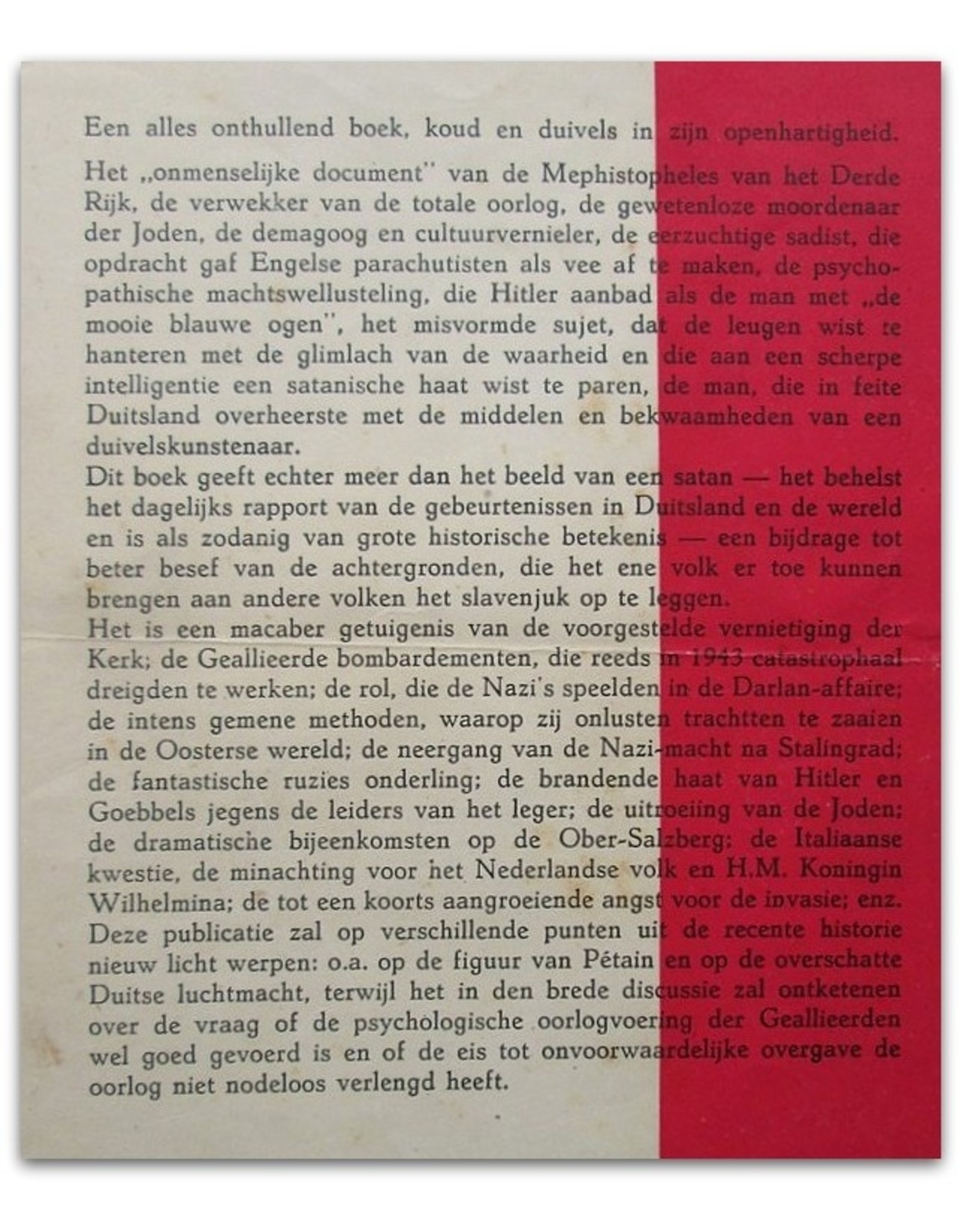Joseph Goebbels - Dagboek van Joseph Goebbels. Ingeleid en van aantekeningen voorzien door Dr. Louis P. Lochner. Nederlandse vertaling [...]