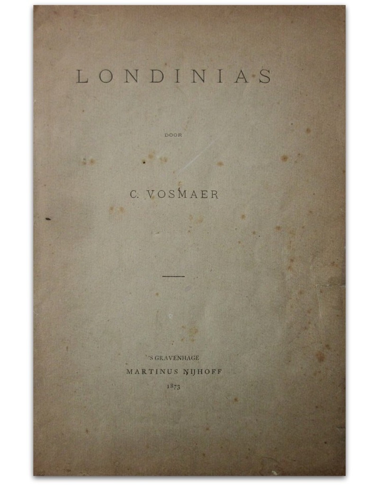 C. Vosmaer - Londinias