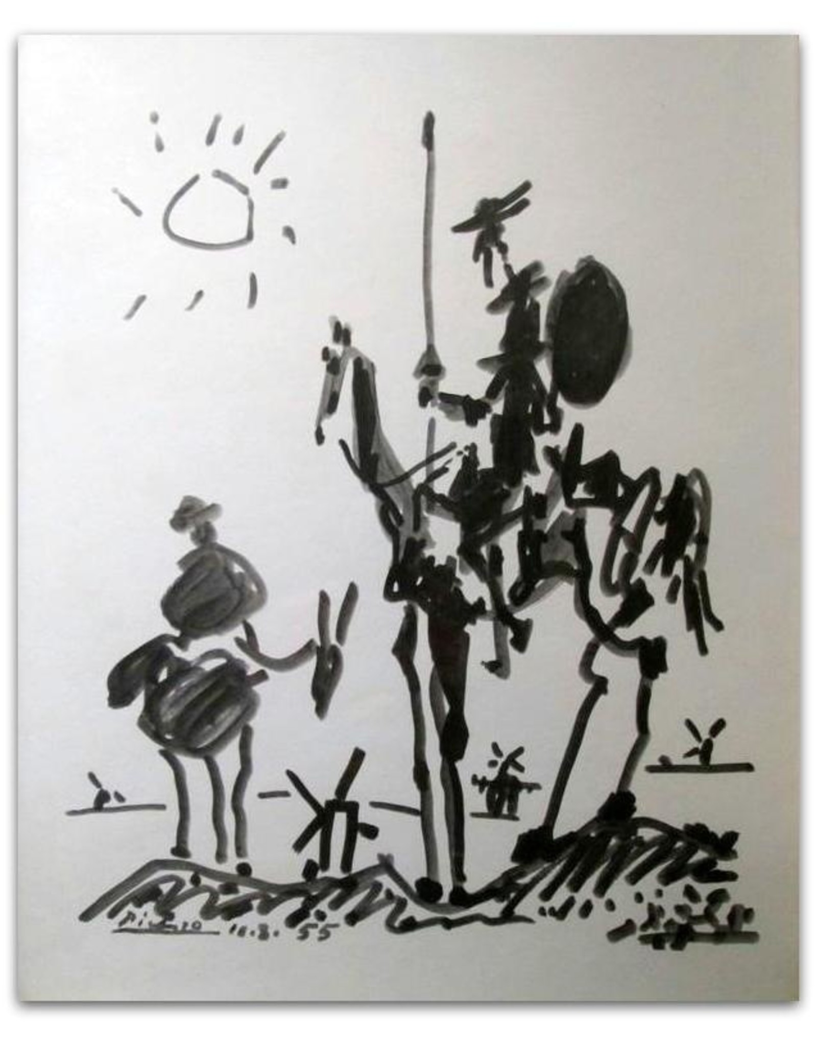 Pablo Picasso - Don Quixote