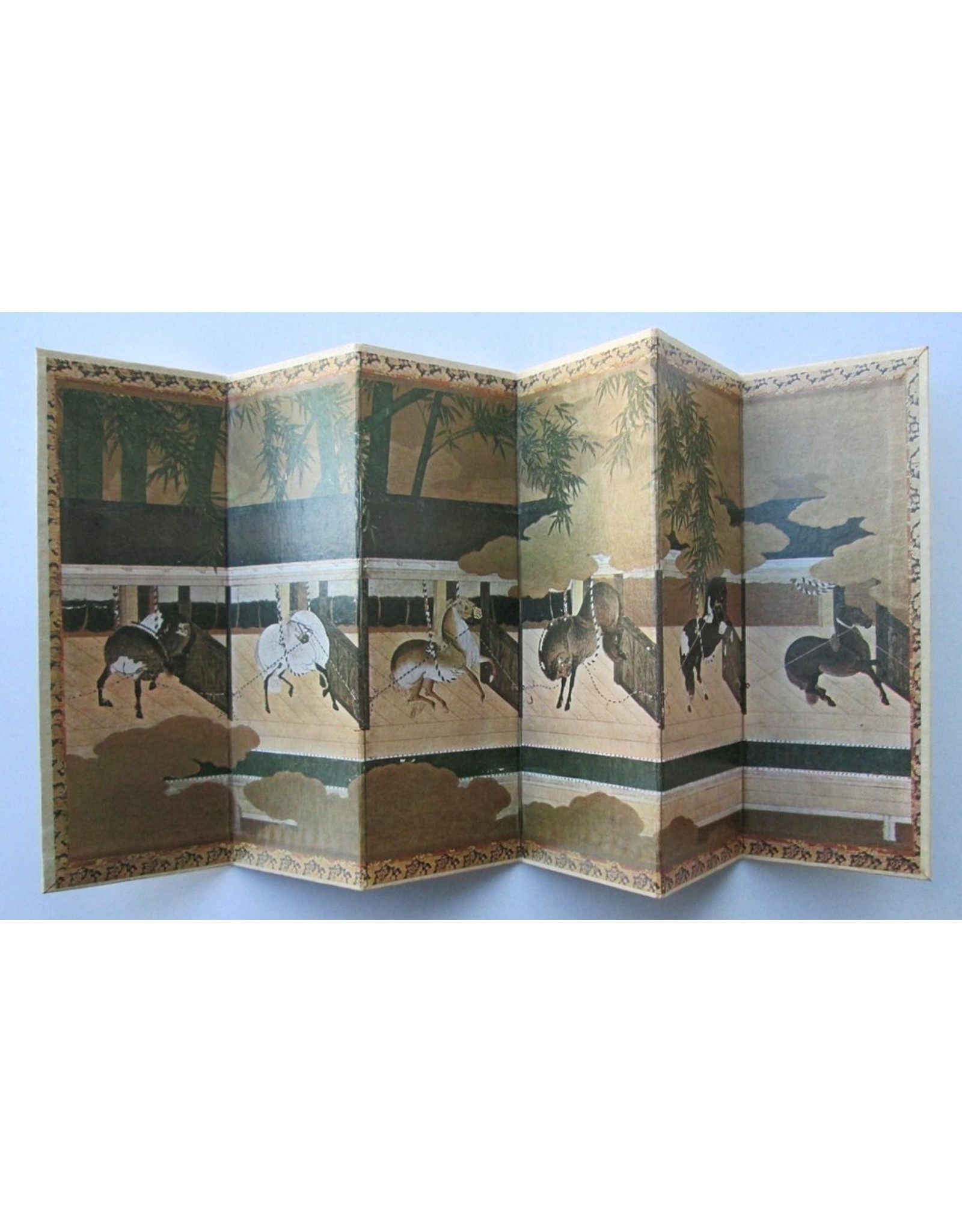 Reiko Chiba - Japanese Screens in Miniature: Six Masterpieces of the Momoyama Period. With introduction and commentary