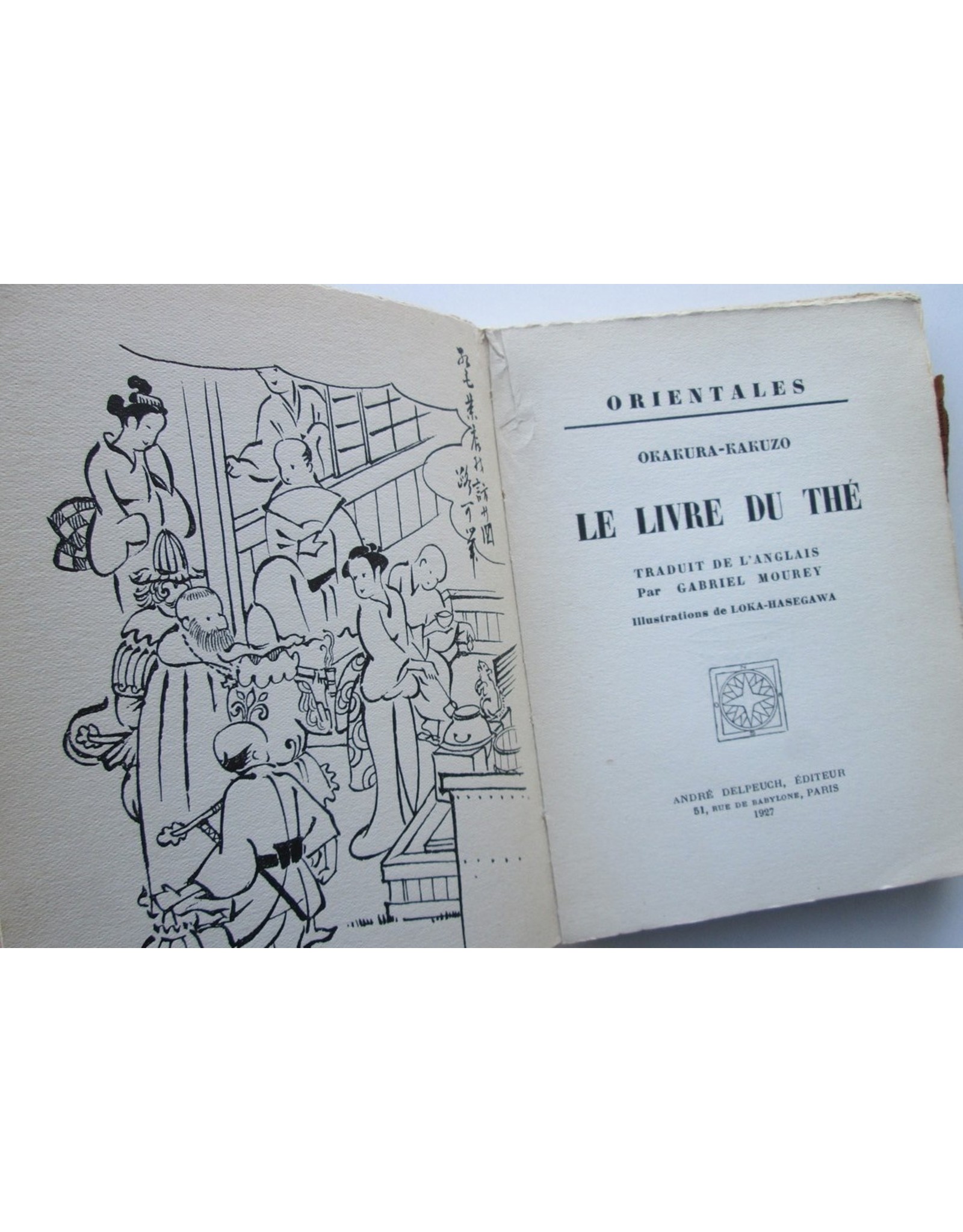 Okakura Kakuro - Le livre du thé. Traduit de l'anglais [...]. Illustrations de Loka Hasegawa