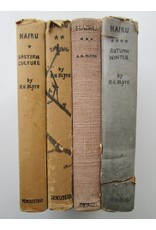 R.H. Blyth - Haiku in Four Volumes: Vol.I Eastern Culture; Vol. II Spring; Vol. III Summer / Autumn; Vol. IV Autumn / Winter