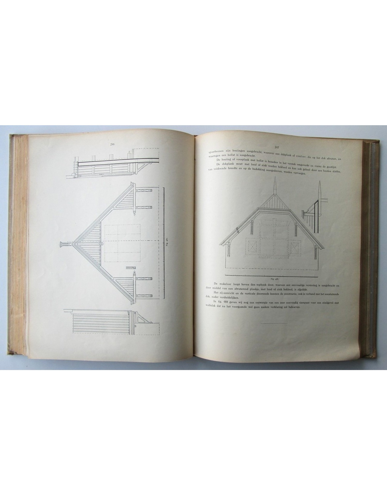 L. Bosman - Burgerlijke Bouwkunde: Houtbewerking. Groot hand- en leerboek [...]