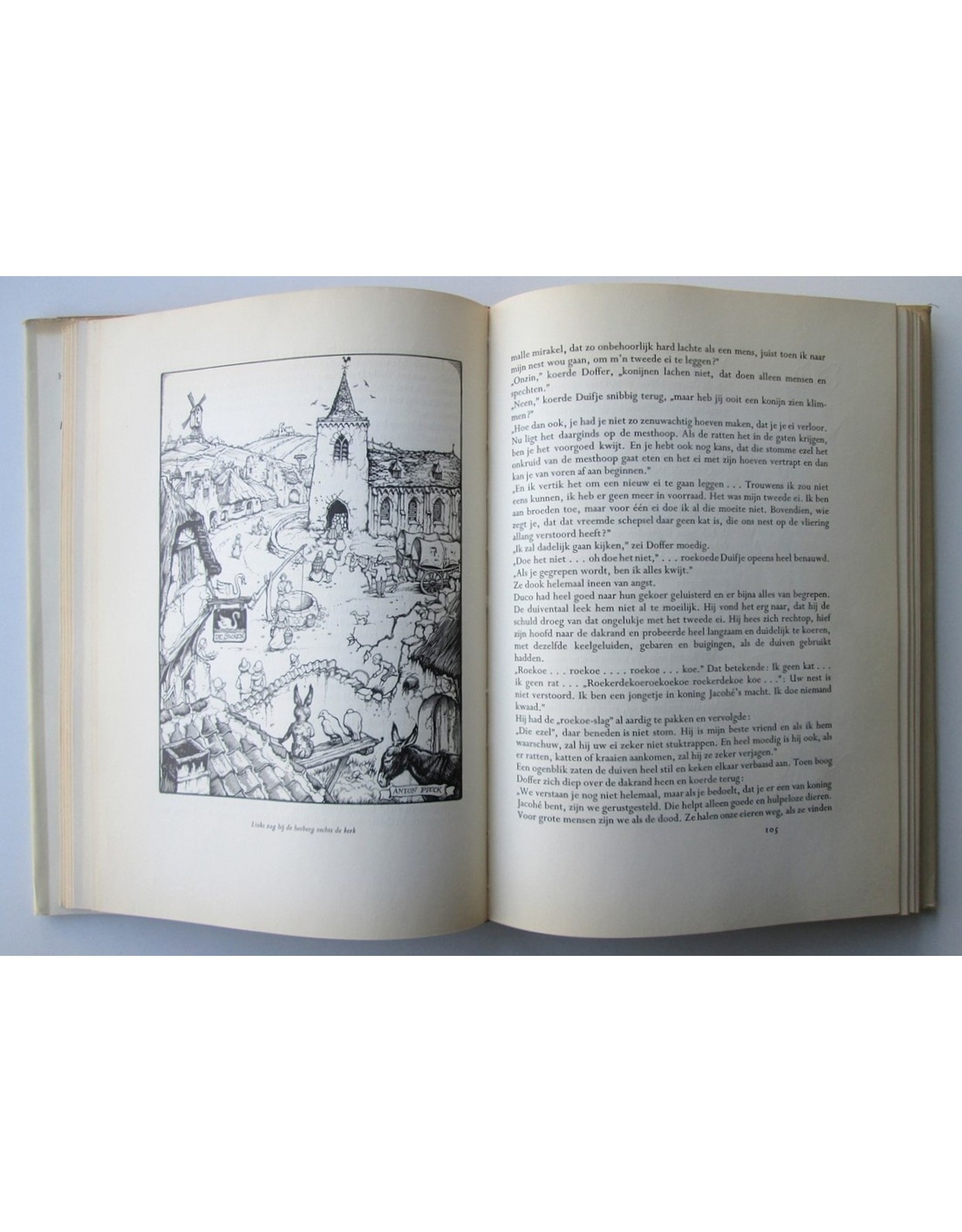 H.J. van Nijnatten-Doffegnies - Duco's gevleugelde dromen. Met honderd illustraties van Anton Pieck