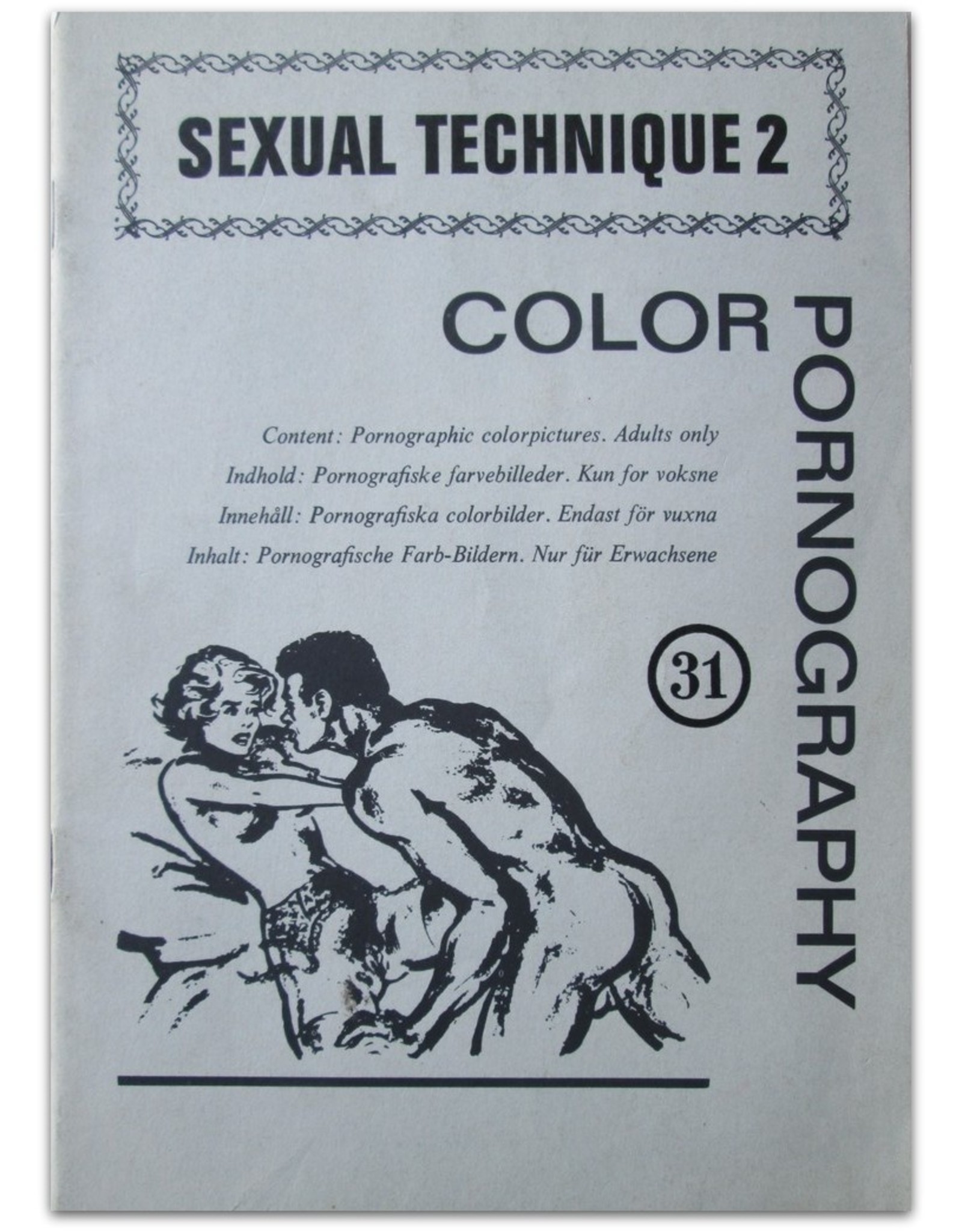 Peter Theander & Ole Petersen [ed.] - Sexual Technique No. 2. Pornography Instruction [...]