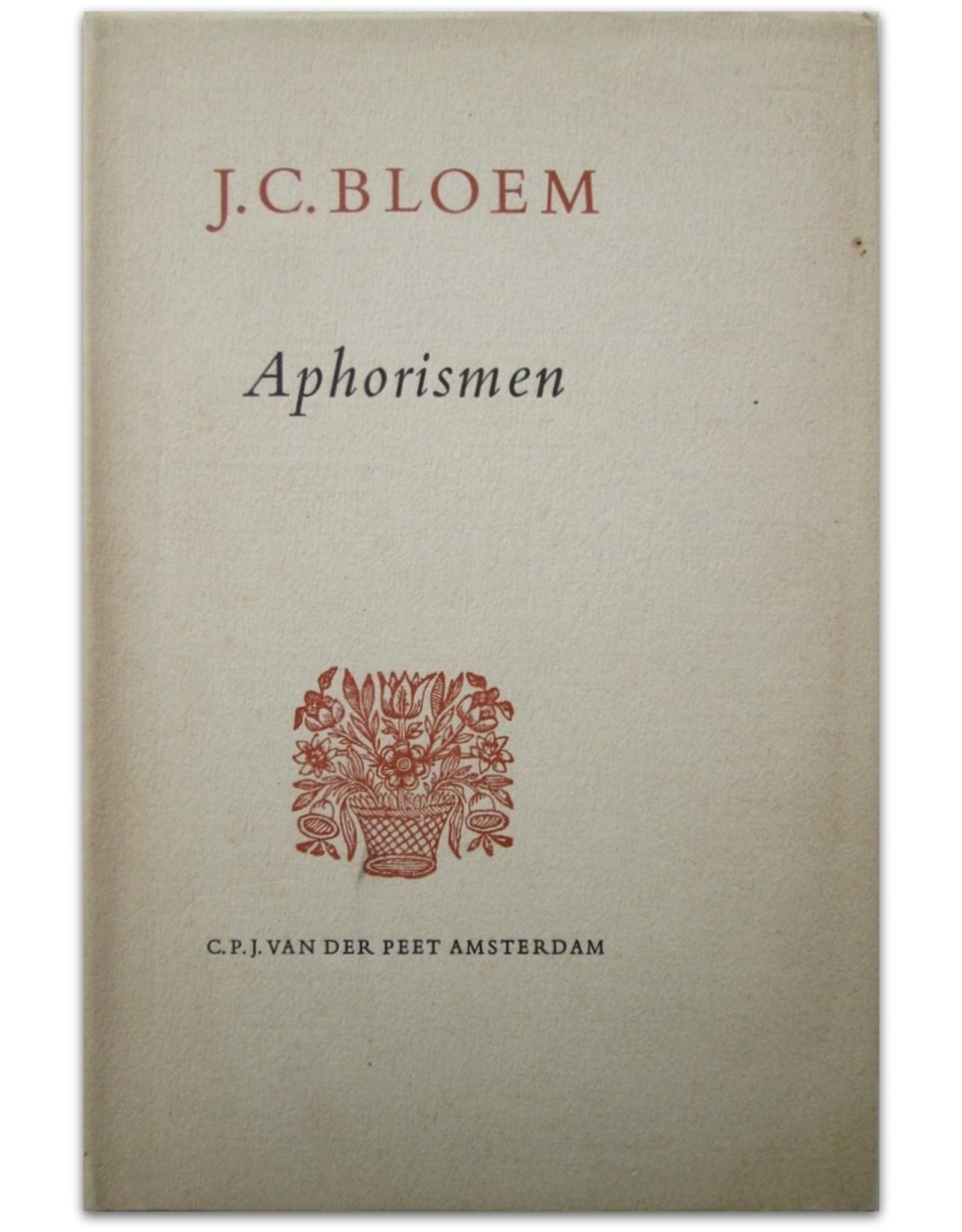 J.C. Bloem - Aphorismen