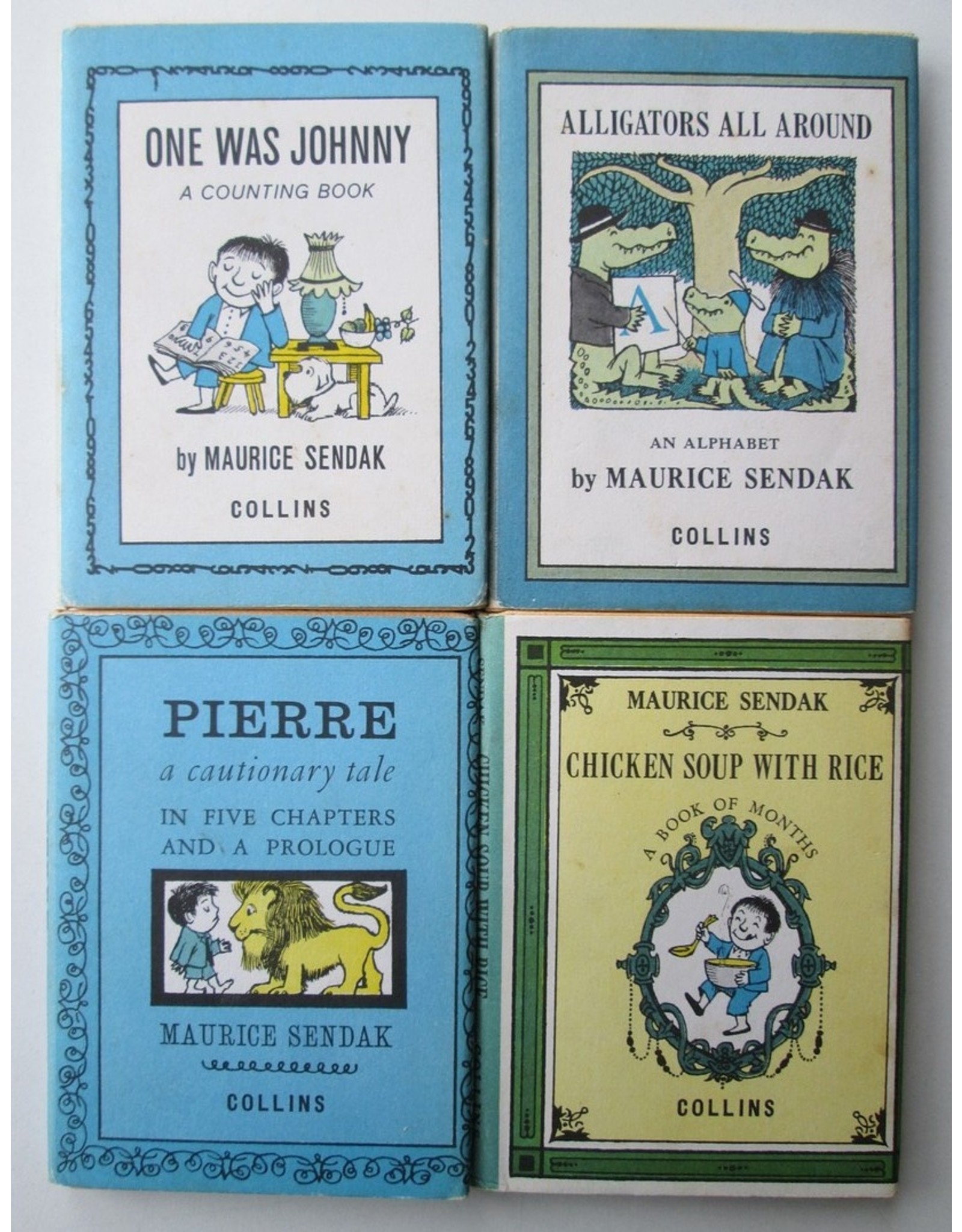 Maurice Sendak - Nutshell Library: [One was Johnny; Alligators All Around; Pierre a Cautionary Tale; Chicken Soup with Rice ]