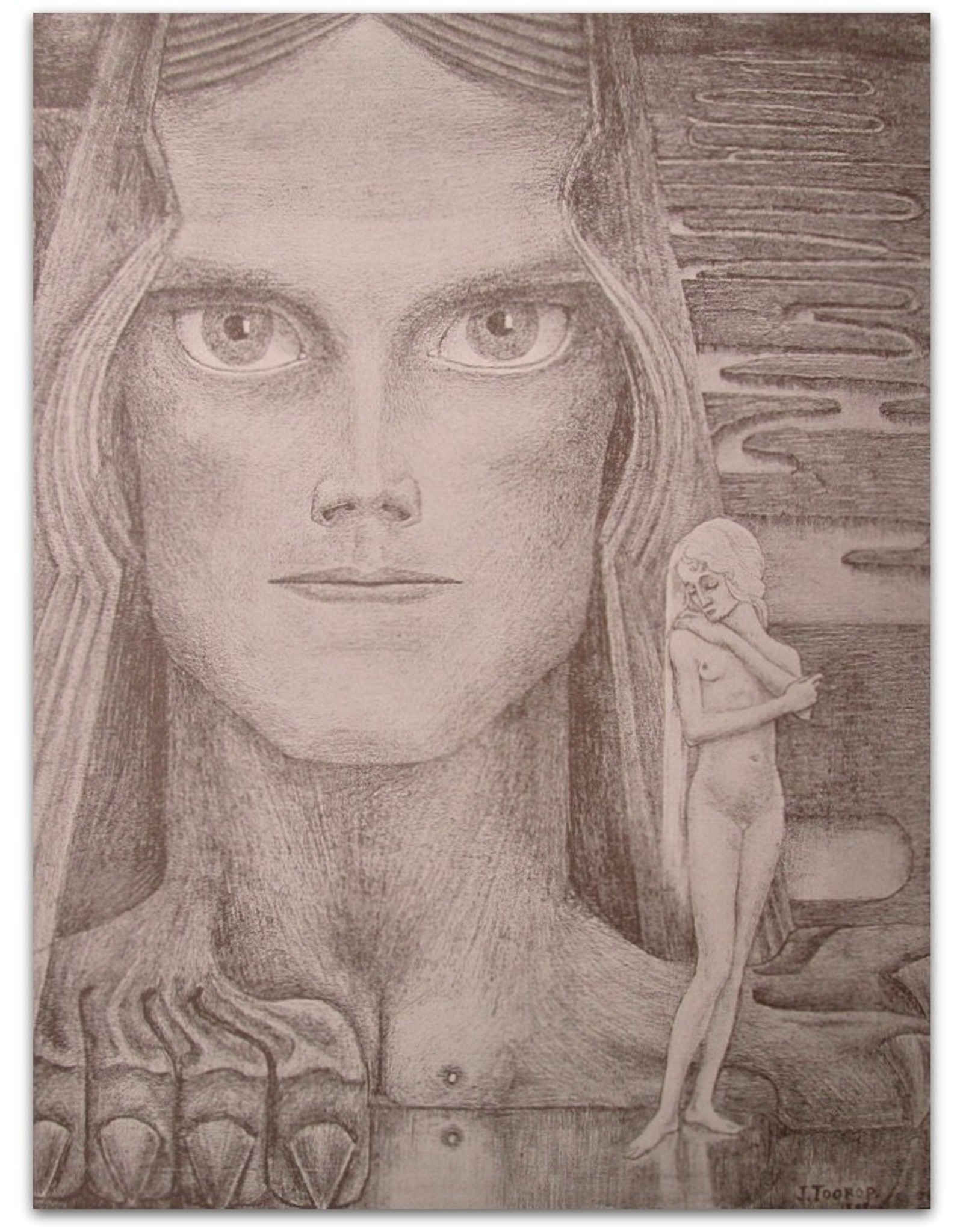 Louis Couperus - Psyche. Met eene Teekening van Jan Toorop. Tweede druk