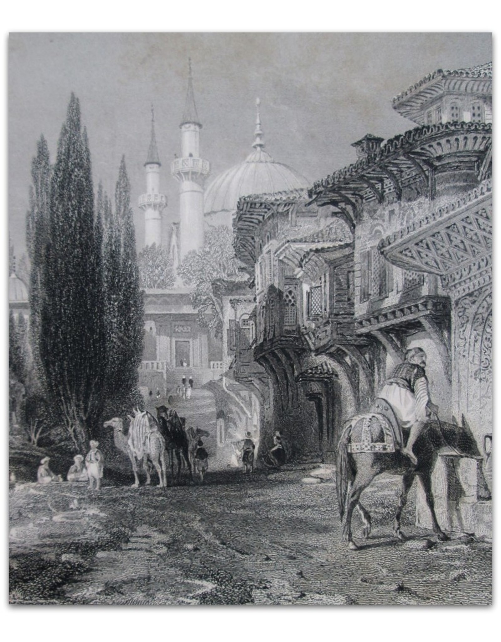 Léon Galibert & C. Pellé - Constantinople ancienne et moderne; comprenant aussi Les sept Églises de L'Asie mineure. Illustrés d'après les dessins pris sur les lieux par Thomas Allom, [...] Première série