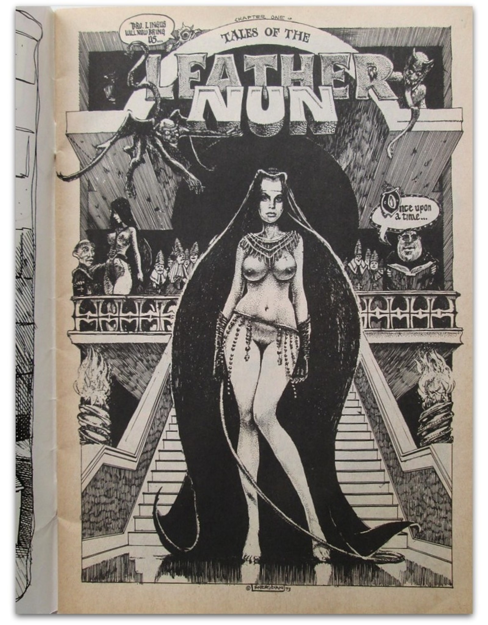 Robert Crumb , Dave Sheridan & Jaxon - Tales from the Leather Nun - Number One. Adults Only
