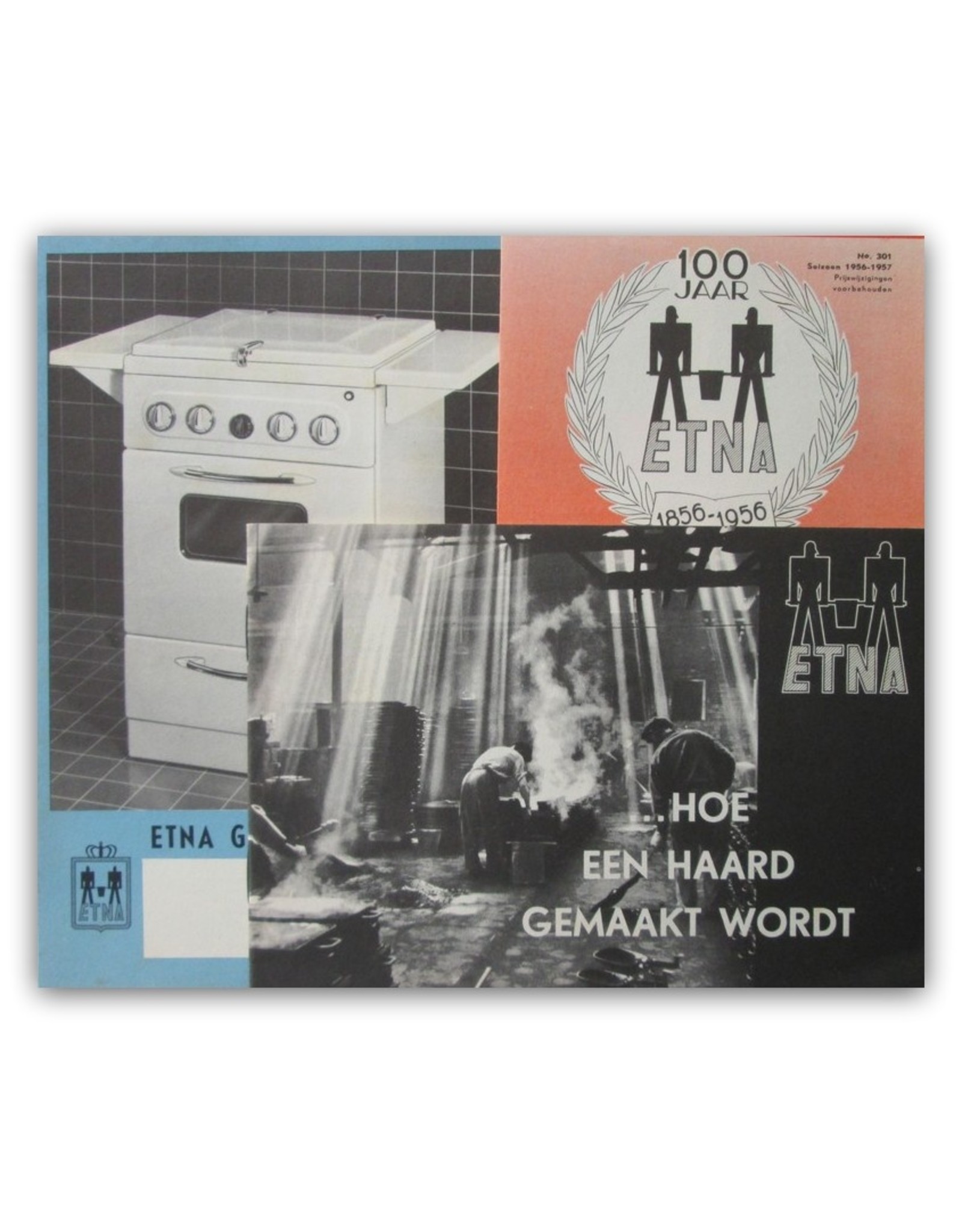 [3 brochures of ETNA Gas Cookers and Stoves]