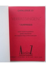 Piet van Winden - Surprises  [+ 13 other sales catalogs from Aioloz Antiquarian Bookshop]