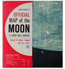 Luis Freile - Rand McNally Official Map of the Moon - 1969