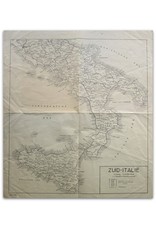 [Landkaart van] Zuid-Italië. Schaal 1:1.500.000