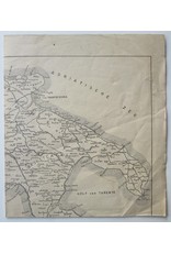 [Landkaart van] Zuid-Italië. Schaal 1:1.500.000