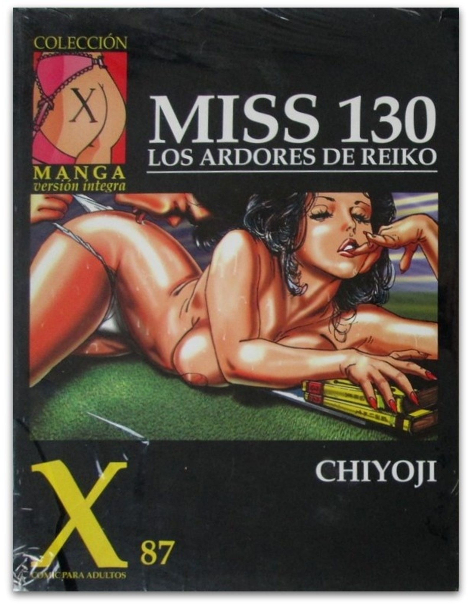 Chiyoji - [Lot met 4 Miss 130 strips]: Collección X Manga version íntegra [X-70; X-75; X-81; X-87]