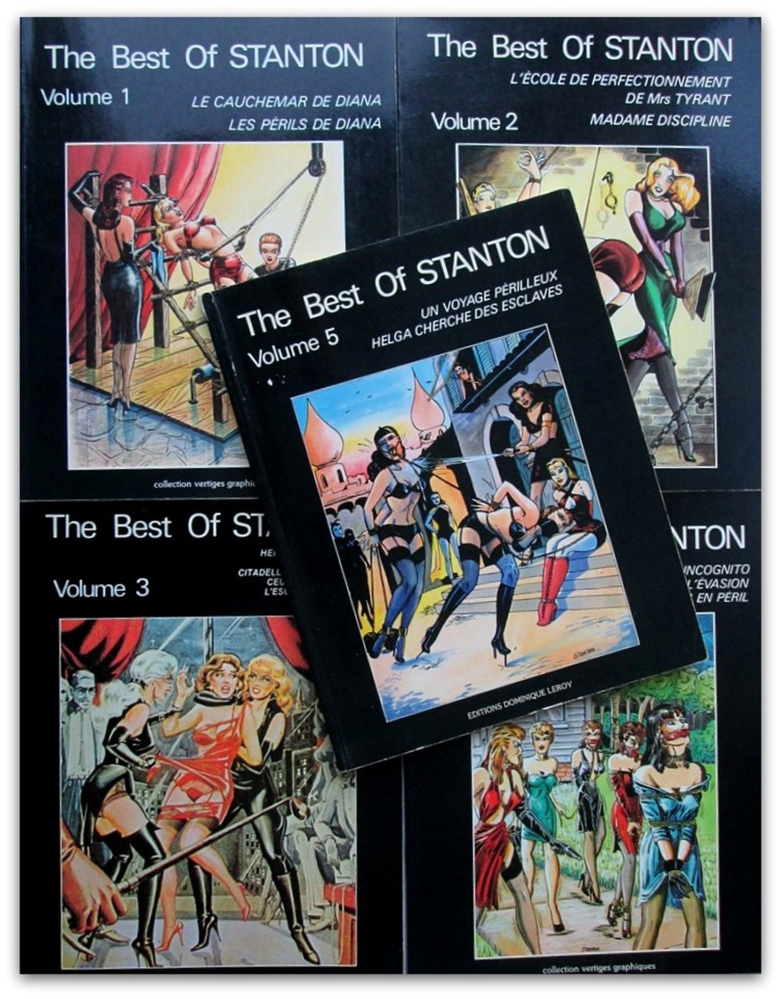 Eric Stanton - The Best Of Stanton Volume 1 t/m 5. Introduction, traduction et adaptation de Robert Mérodack