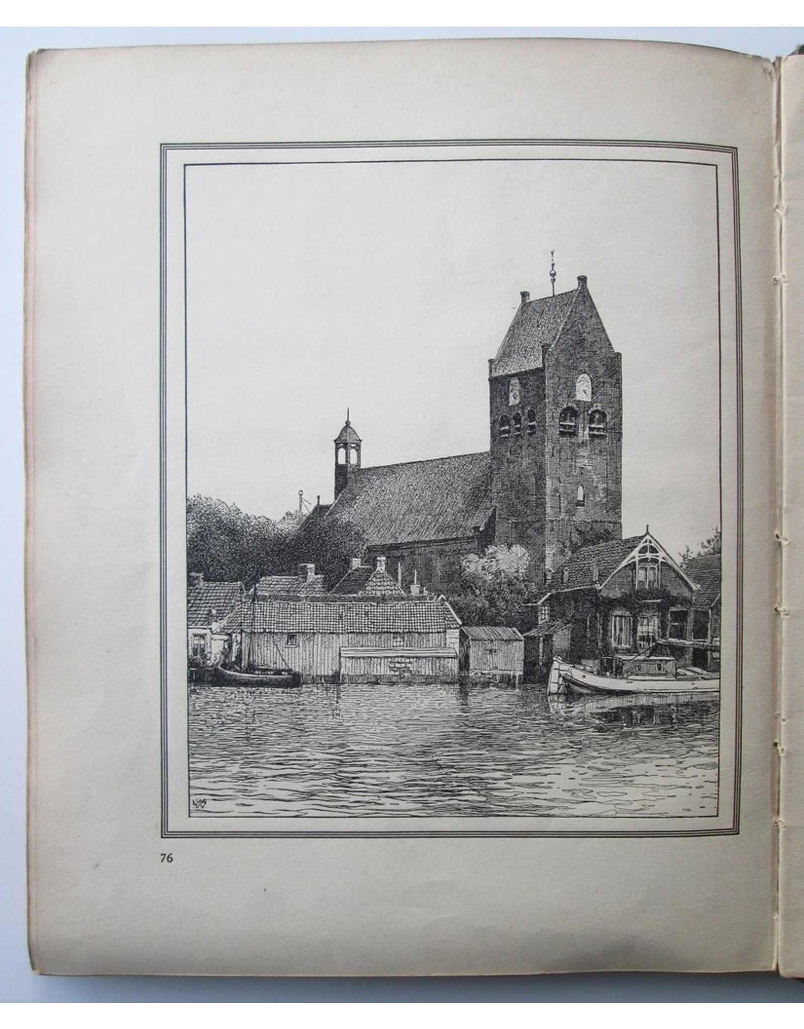 Jac. P. Thijsse - Friesland - Te illustreeren met Verkade's plaatjes, naar teekeningen van L.W.R. Wenckebach, Edzard Koning en Jan Voerman Jr.