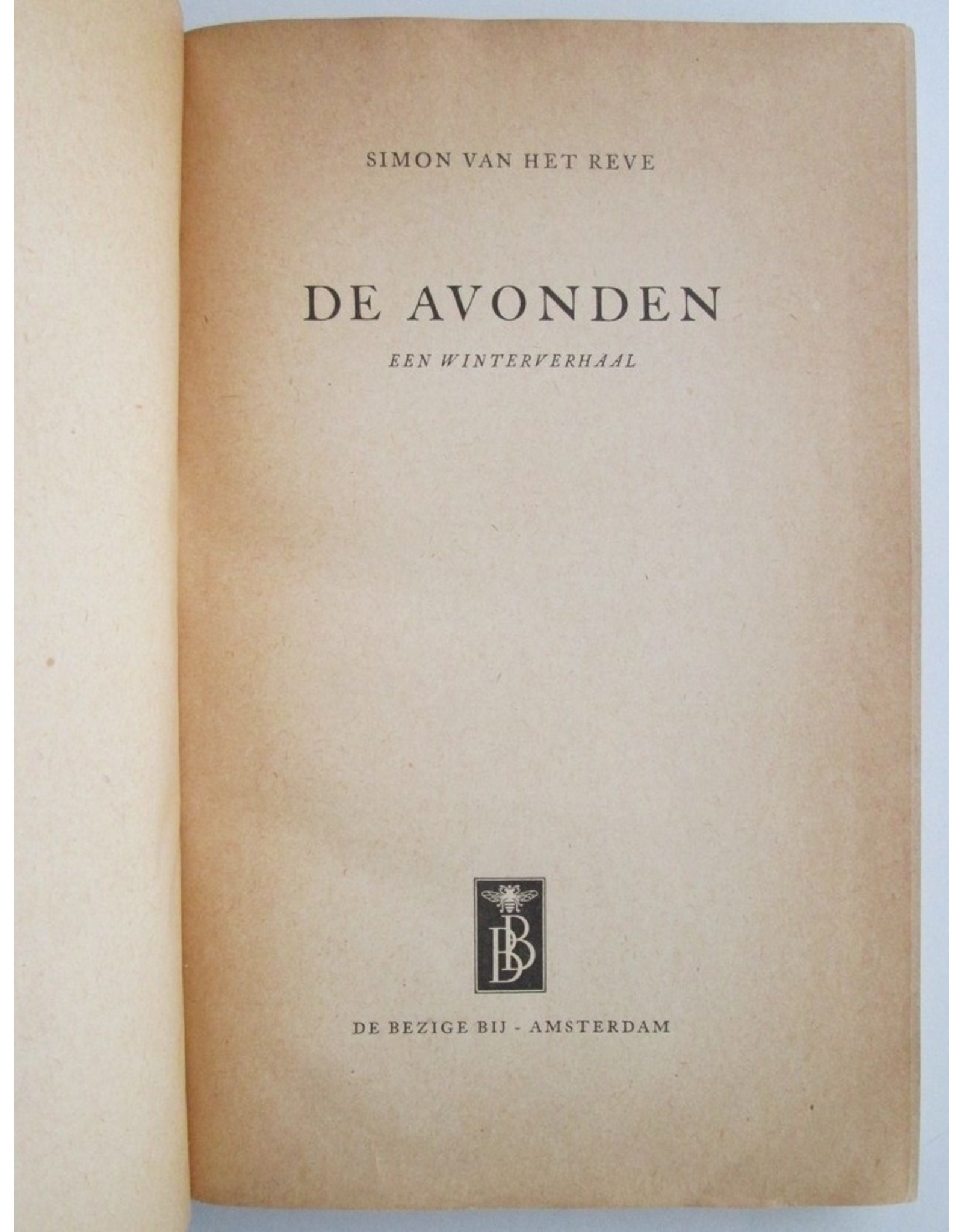 Gerard Reve [als Simon van het Reve] - De avonden. Een winterverhaal