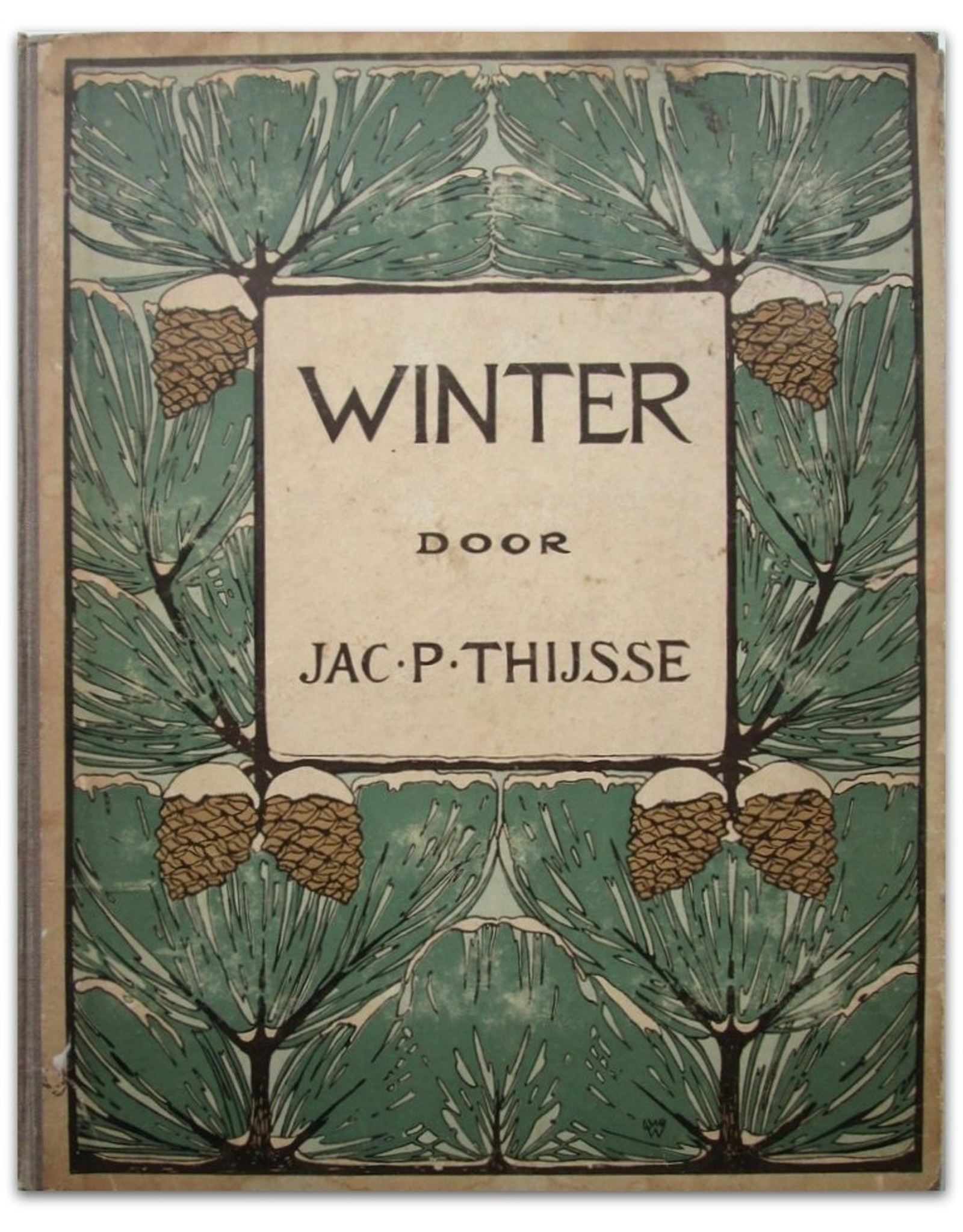 Jac. P. Thijsse Winter - Te illustreeren met Verkade's plaatjes, naar teekeningen van L.W.R. Wenckebach, Jan van Oort en Jan Voerman Jr.