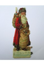 [Christmas]: [Album pictures featuring two Santa Claus figures in chromolithography]