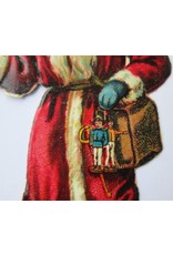 [Christmas]: [Album pictures featuring two Santa Claus figures in chromolithography]