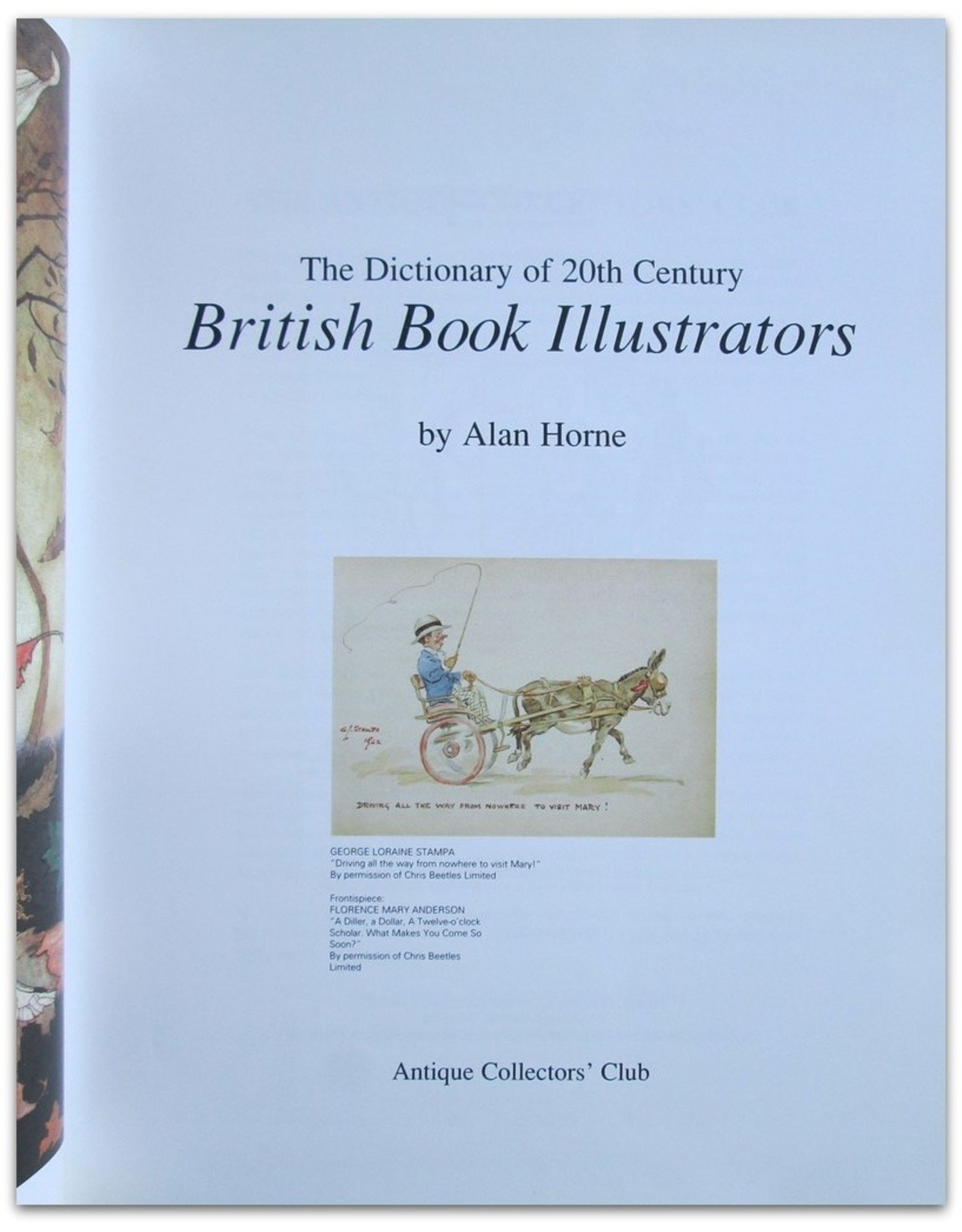 Alan J. Horne - The Dictionary of 20th Century British Book Illustrators