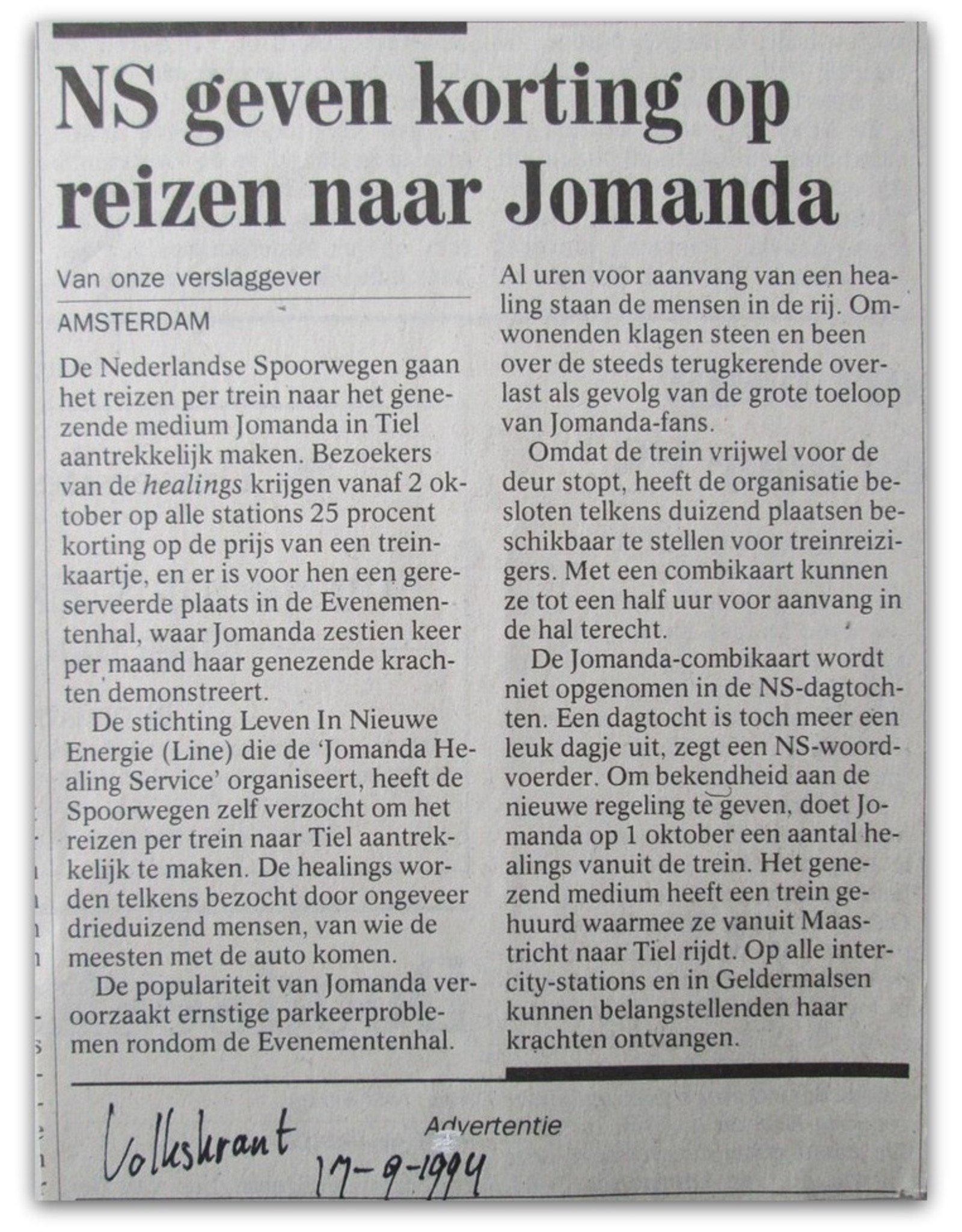 [Jomanda] - LINE Magazine 3e jaargang, nummer 9 / Hoe & Waarom [+ diverse ingestraalde zaken]