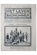 Louis Davids [e.a.] - Het Leven. Negentiende Jaargang, No 33: Geïllustreerd Badnummer. Introductie... tot het spel van de zee