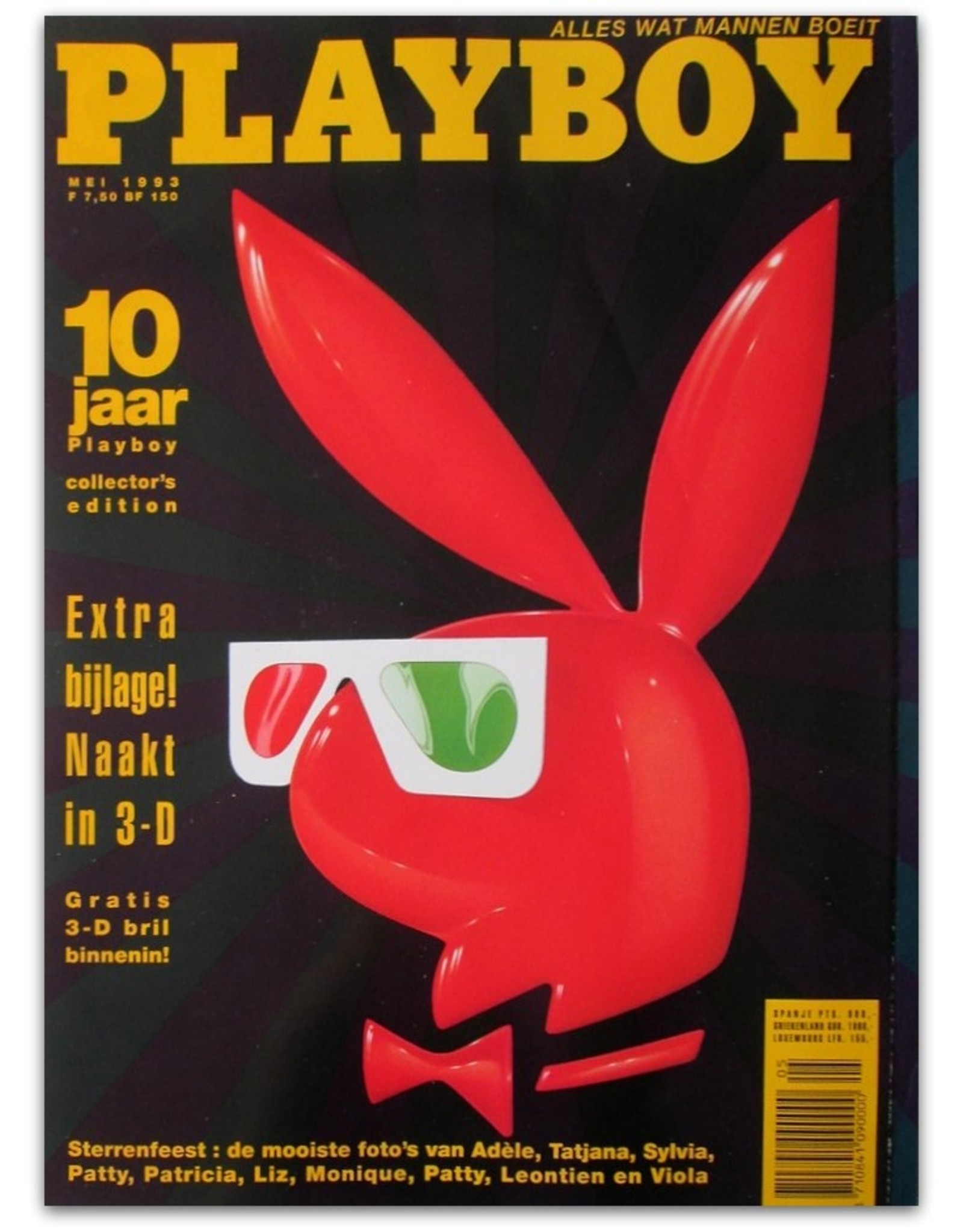 Jan Heemskerk [ed.] - Playboy Nr. 5: Mei [10 Jaar Playboy Collectors Edition: Naakt in 3-D]