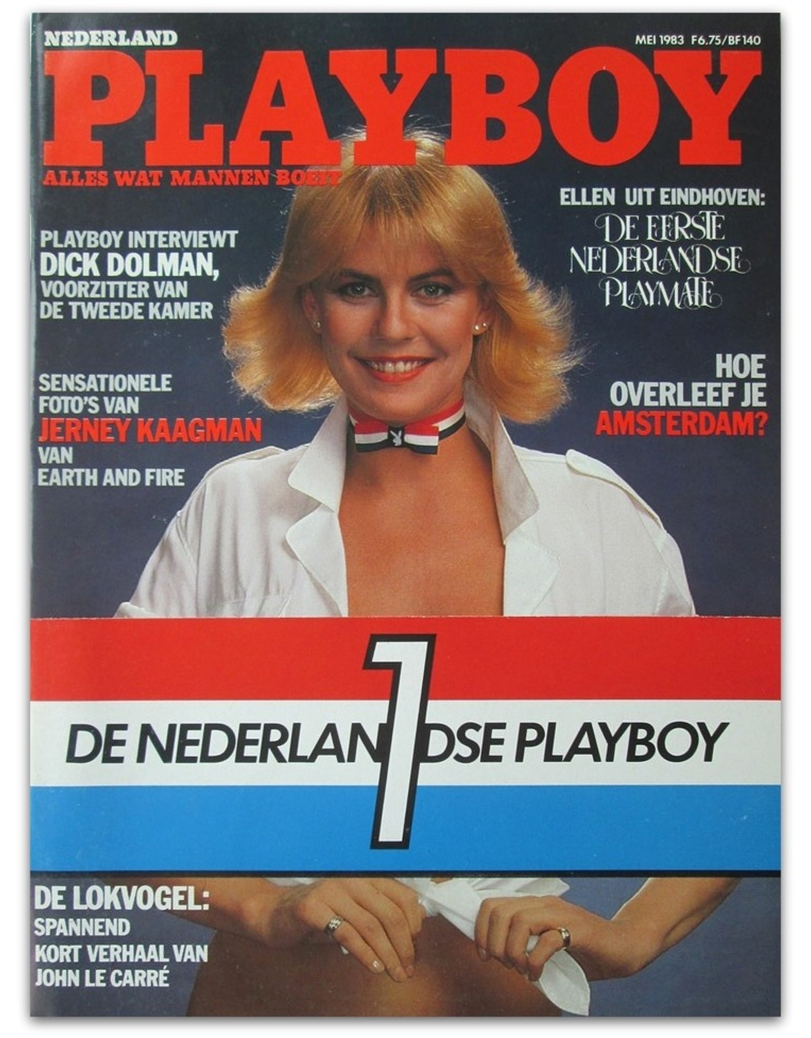 Jan Heemskerk [red.] -  Playboy Nederland [Eerste Jaargang] Nr 1 t/m 8: Mei t/m November