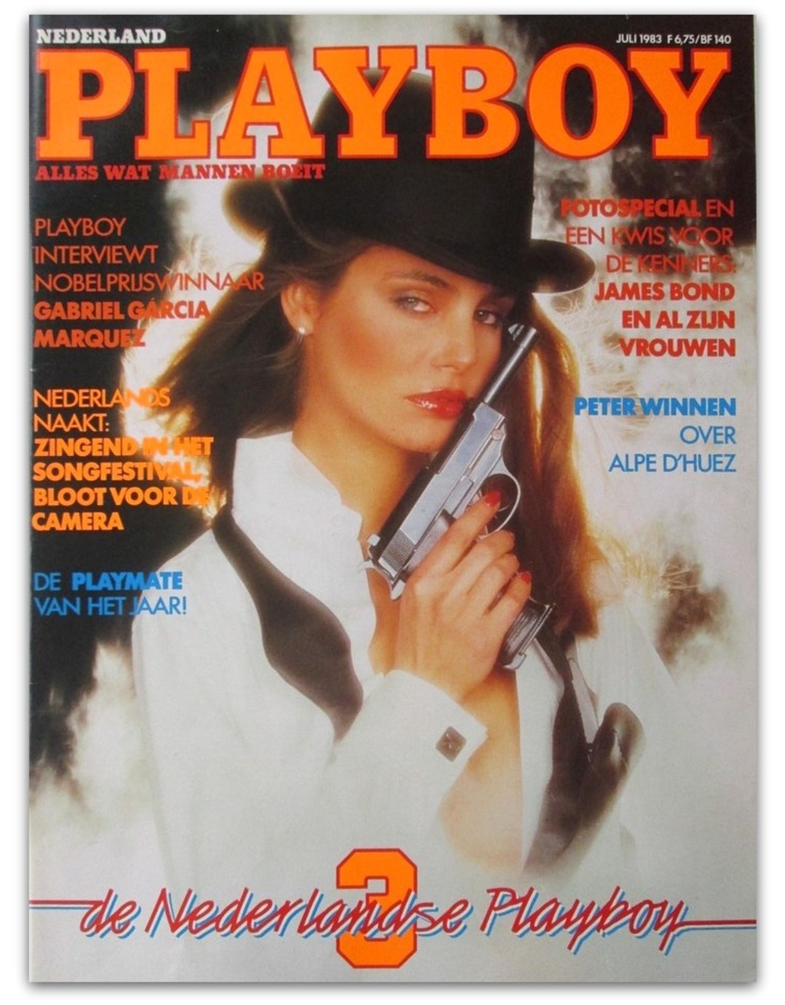 Jan Heemskerk [red.] -  Playboy Nederland [Eerste Jaargang] Nr 1 t/m 8: Mei t/m November