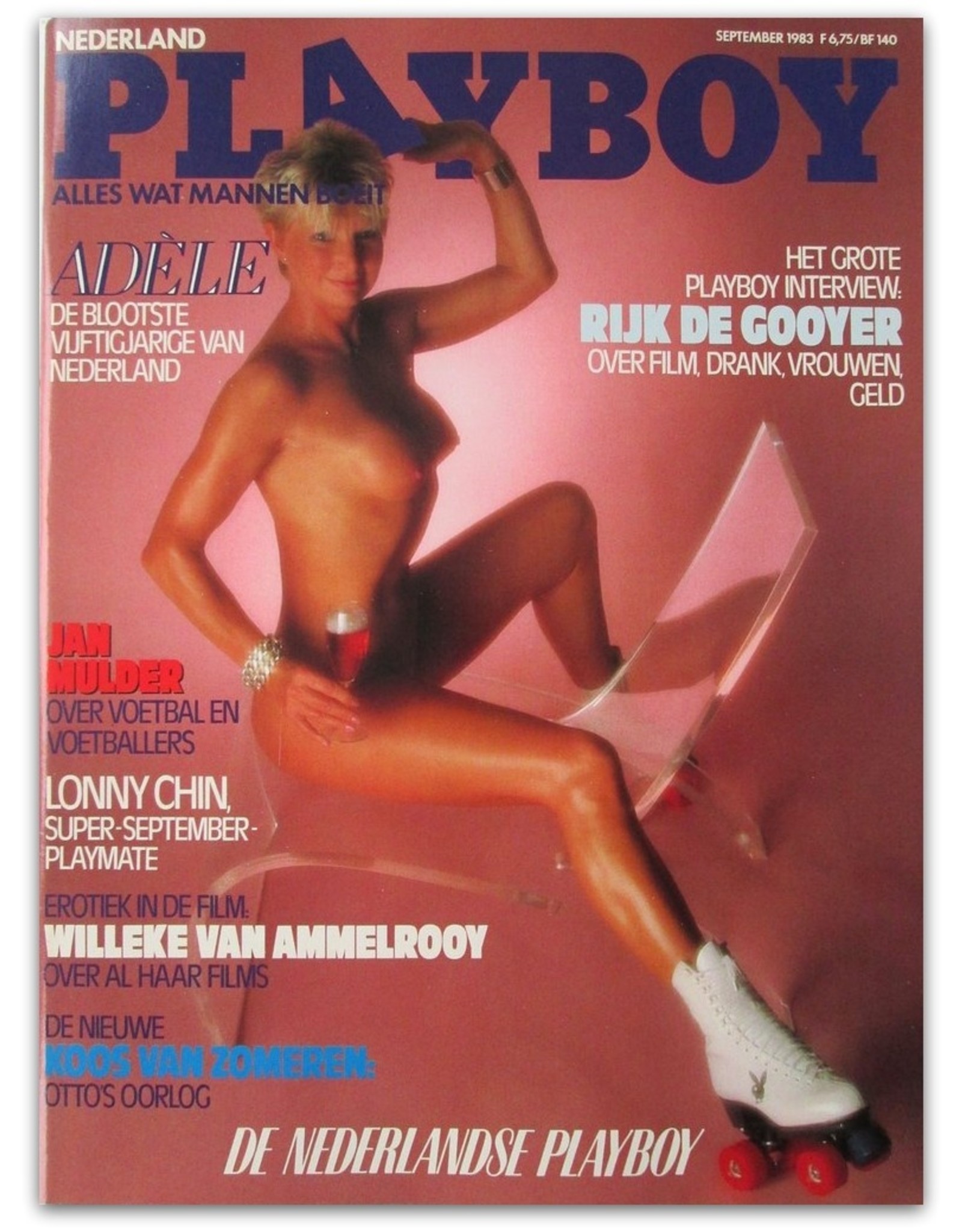 Jan Heemskerk [red.] -  Playboy Nederland [Eerste Jaargang] Nr 1 t/m 8: Mei t/m November