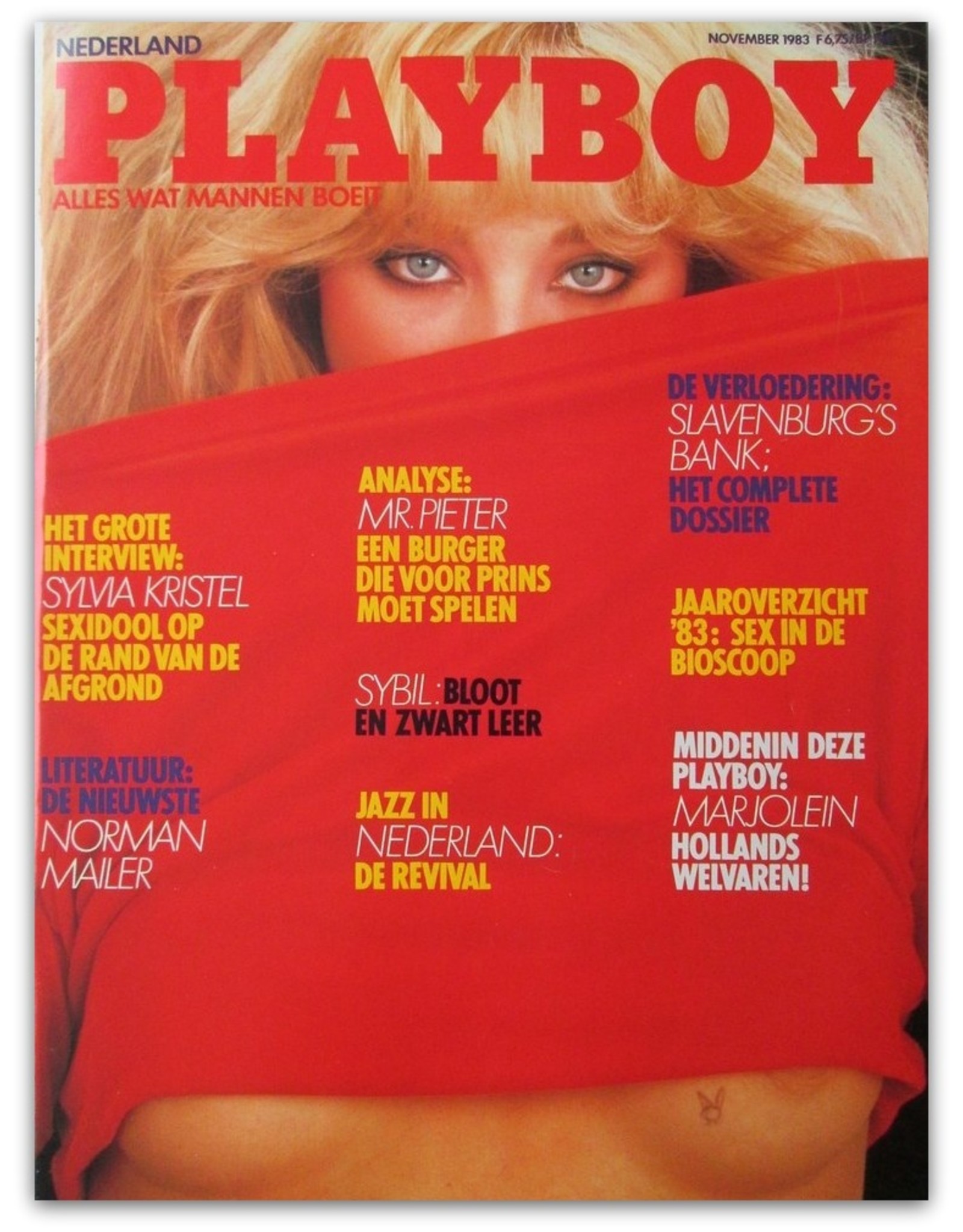 Jan Heemskerk [red.] -  Playboy Nederland [Eerste Jaargang] Nr 1 t/m 8: Mei t/m November