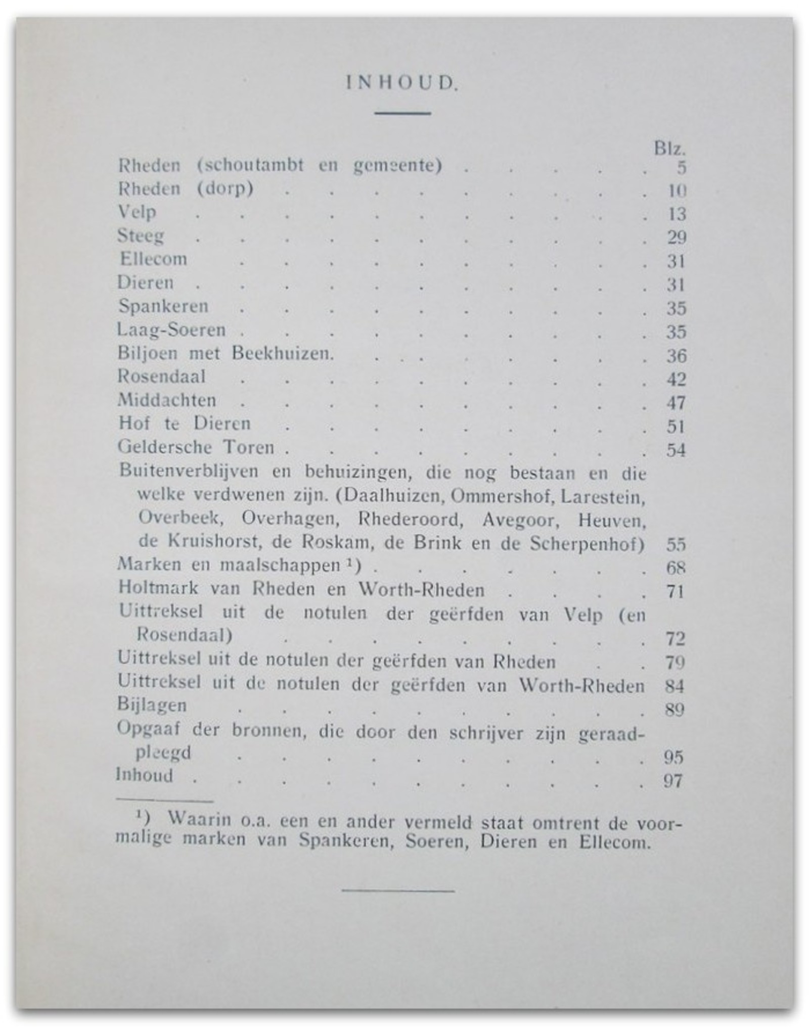 S. Reynders - Rheden en Rosendaal in den loop der eeuwen