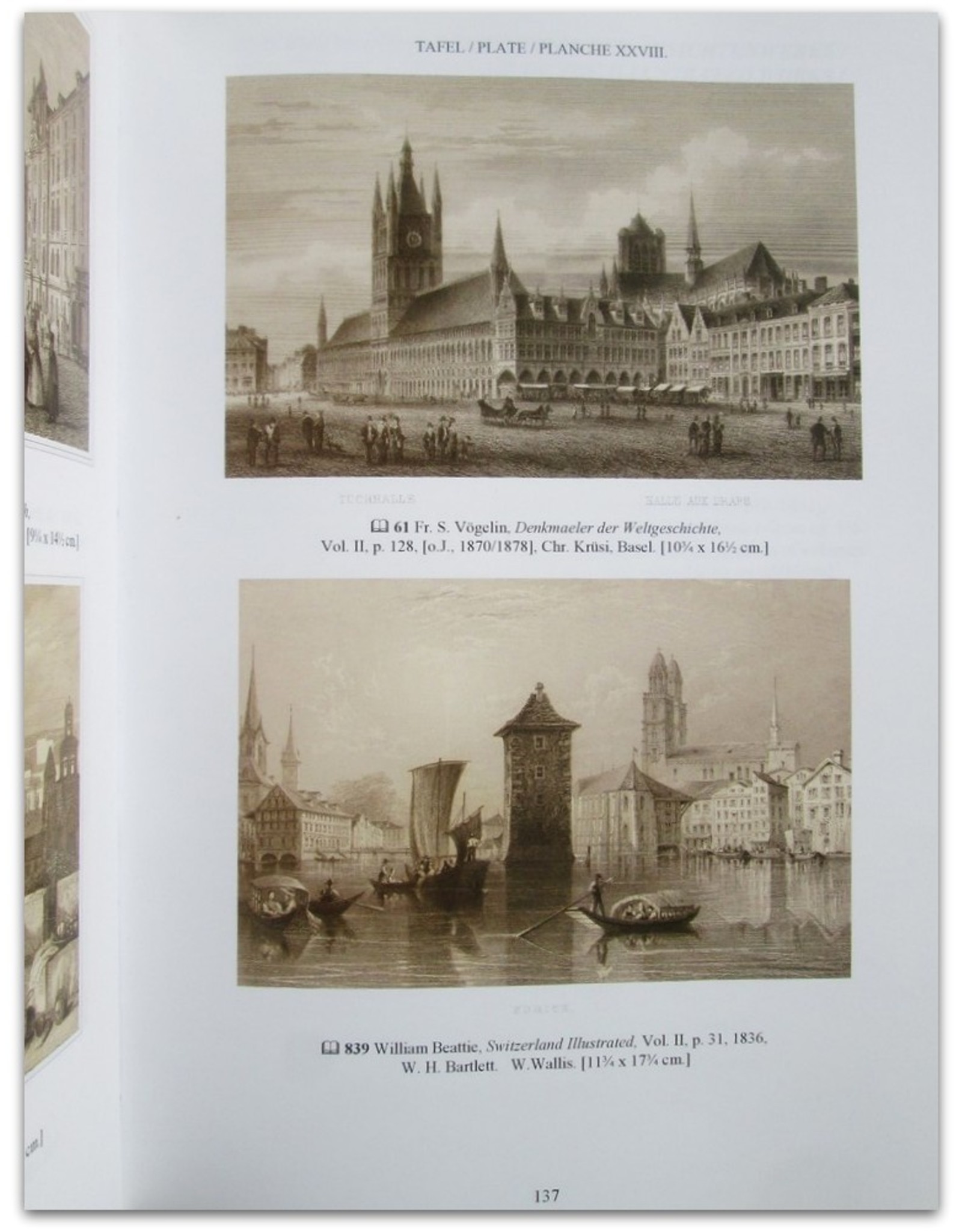 Ernst Andres - Steel-engraved Views of Towns and Cities. Bibliography of Nineteenth Century illustrated works containing views of towns and cities engraved on steel