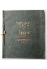 [Peugeot] L. Baudry de Saunier - Voiturette "Lion". Séries monocylindriques 6/7 & 8/9 CHx