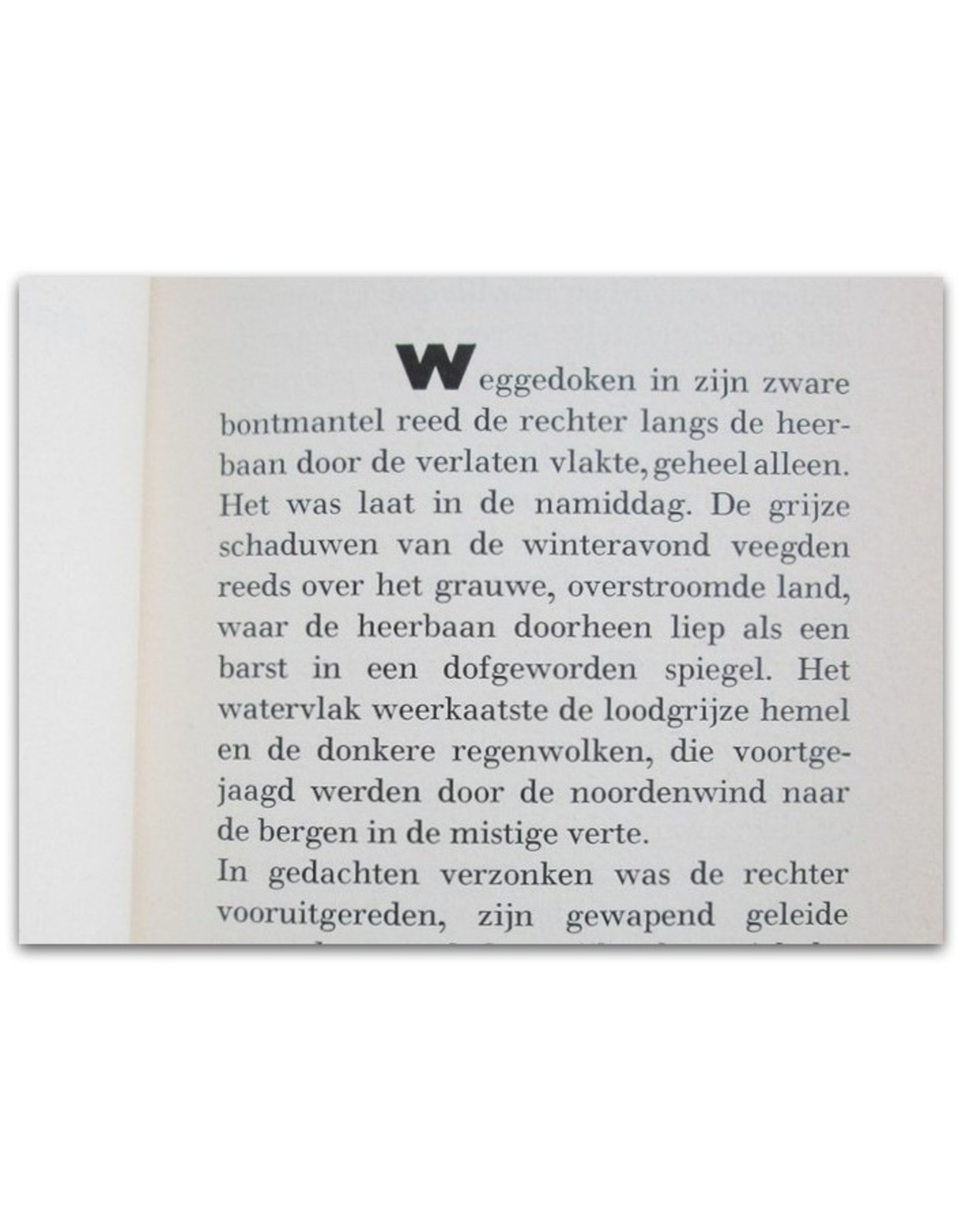 Robert van Gulik - De Nacht van de Tijger. Een Rechter Tie verhaal. Met drie afbeeldingen en een kaartje door de schrijver vervaardigd [...]