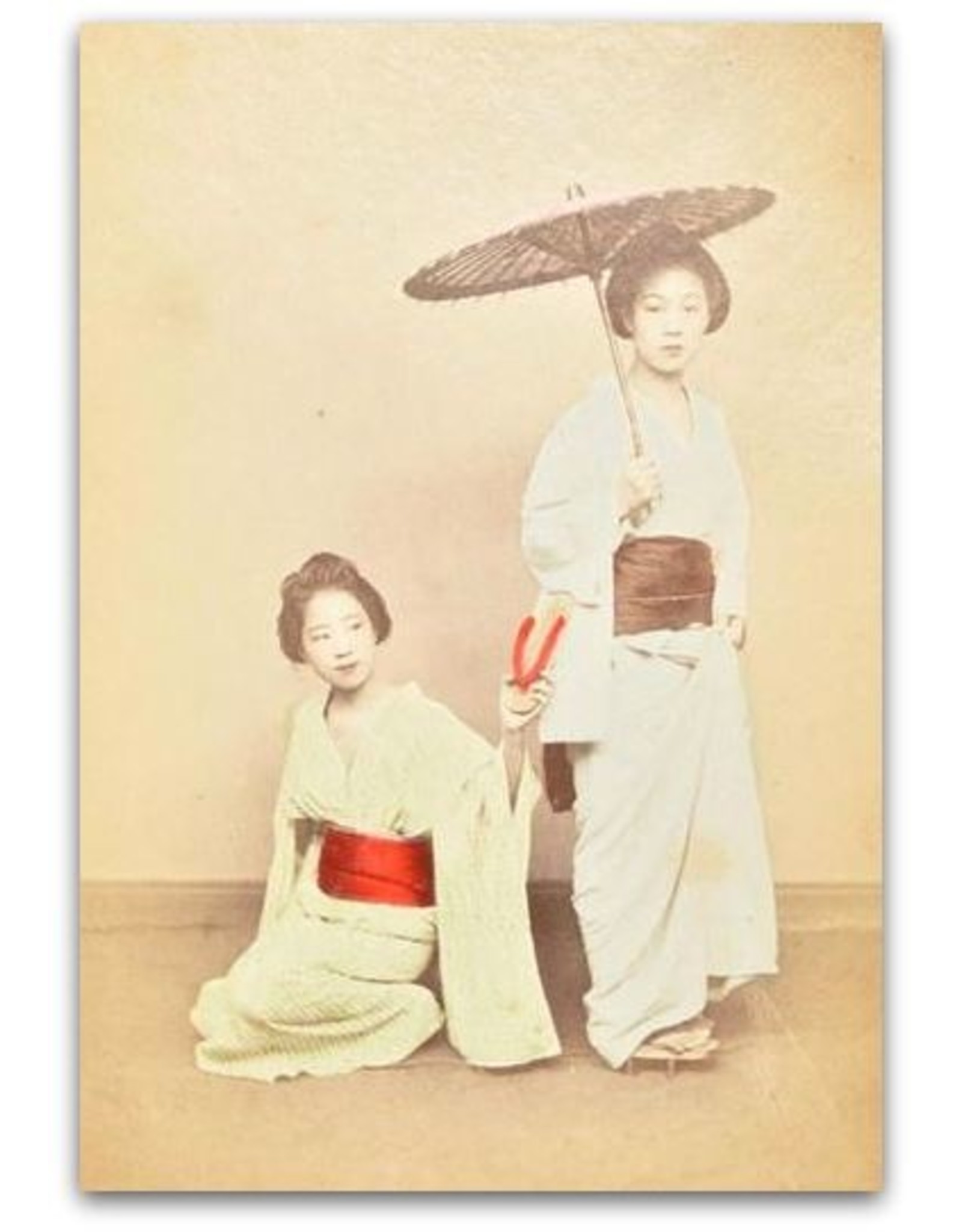 [Oriental curio] - [Album with 24 hand-colored albumen photos]