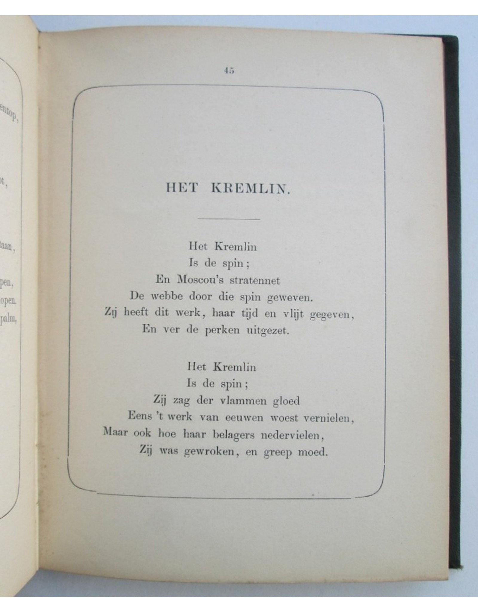 W. Th. van Griethuijsen - Veldbloemen. Gedichten [...]. Tweede vermeerderde druk