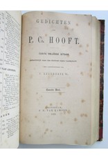 P.C. Hooft - Gedichten van P.Cz. Hooft. Eerste volledige uitgave, gedeeltelijk naar des dichters eigen handschrift. [...] Eerste [en Tweede] Deel