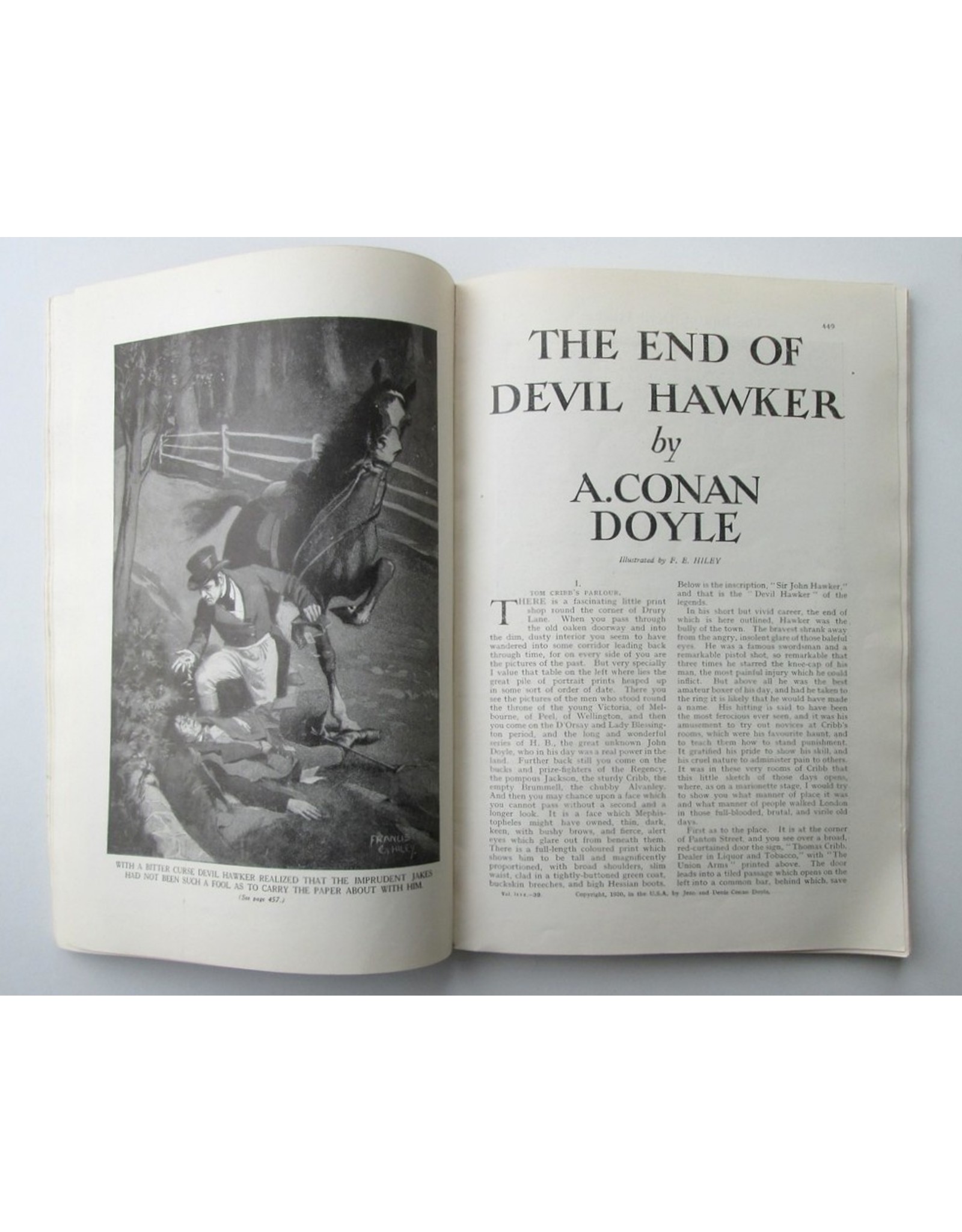 A. Conan Doyle - The End of Devil Hawker [in: The Strand Magazine Vol. LXXX [80], No 479: 1930]