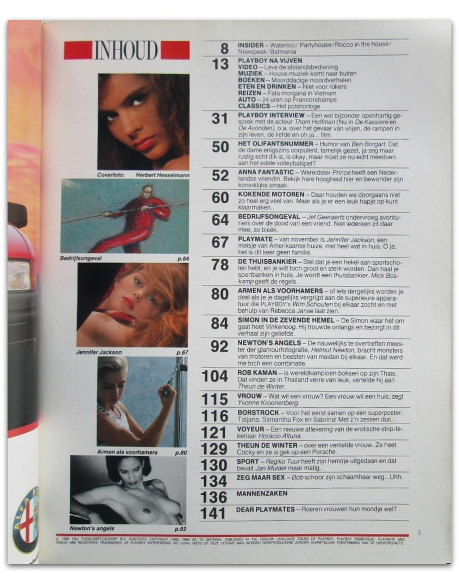 Jan Heemskerk [red.] - Playboy Nr. 11: November. Simon Vinkenoog en zijn naakte bruid