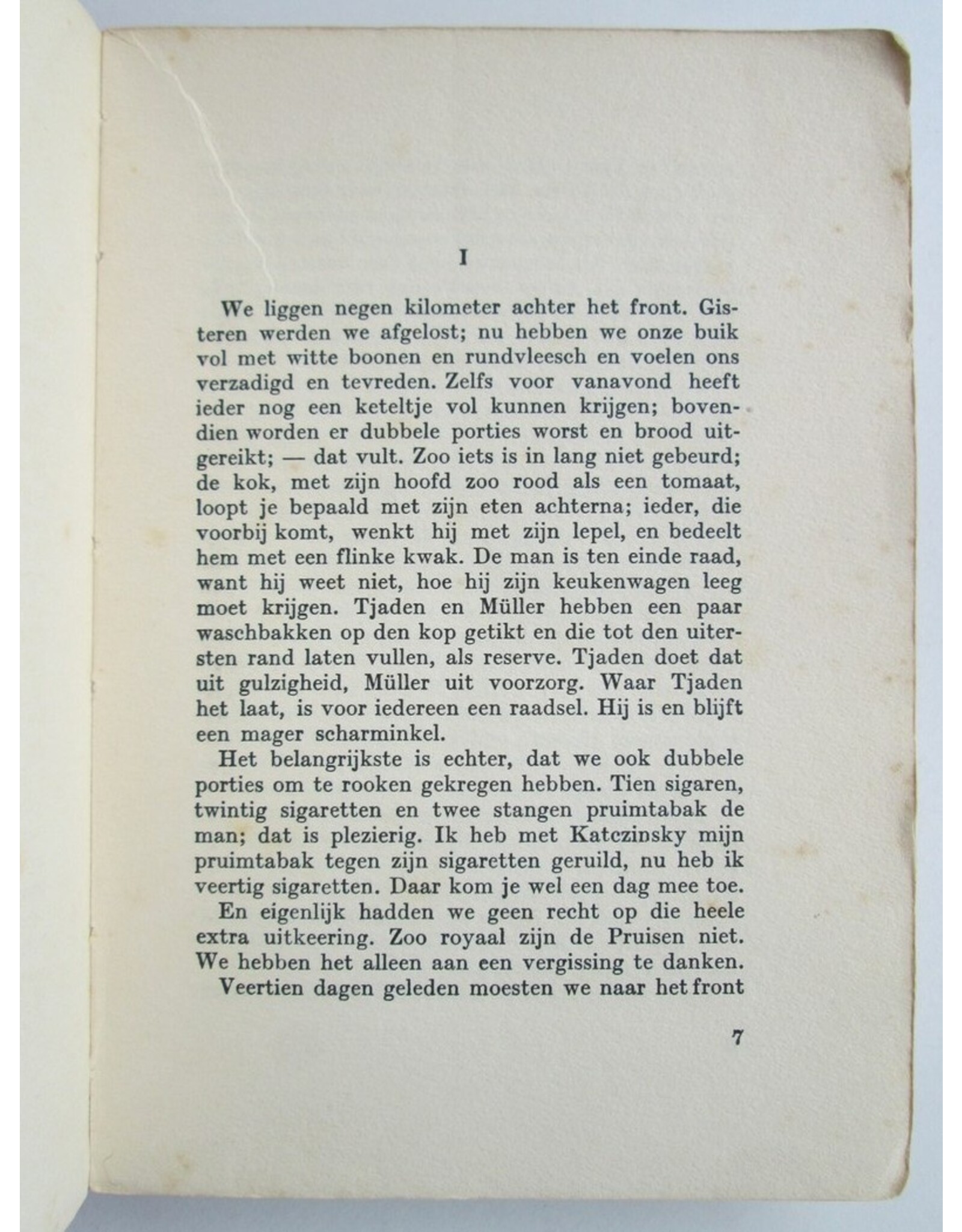 Erich Maria Remarque - Van het westelijk front geen nieuws. Geautoriseerde vertaling door Annie Salomons